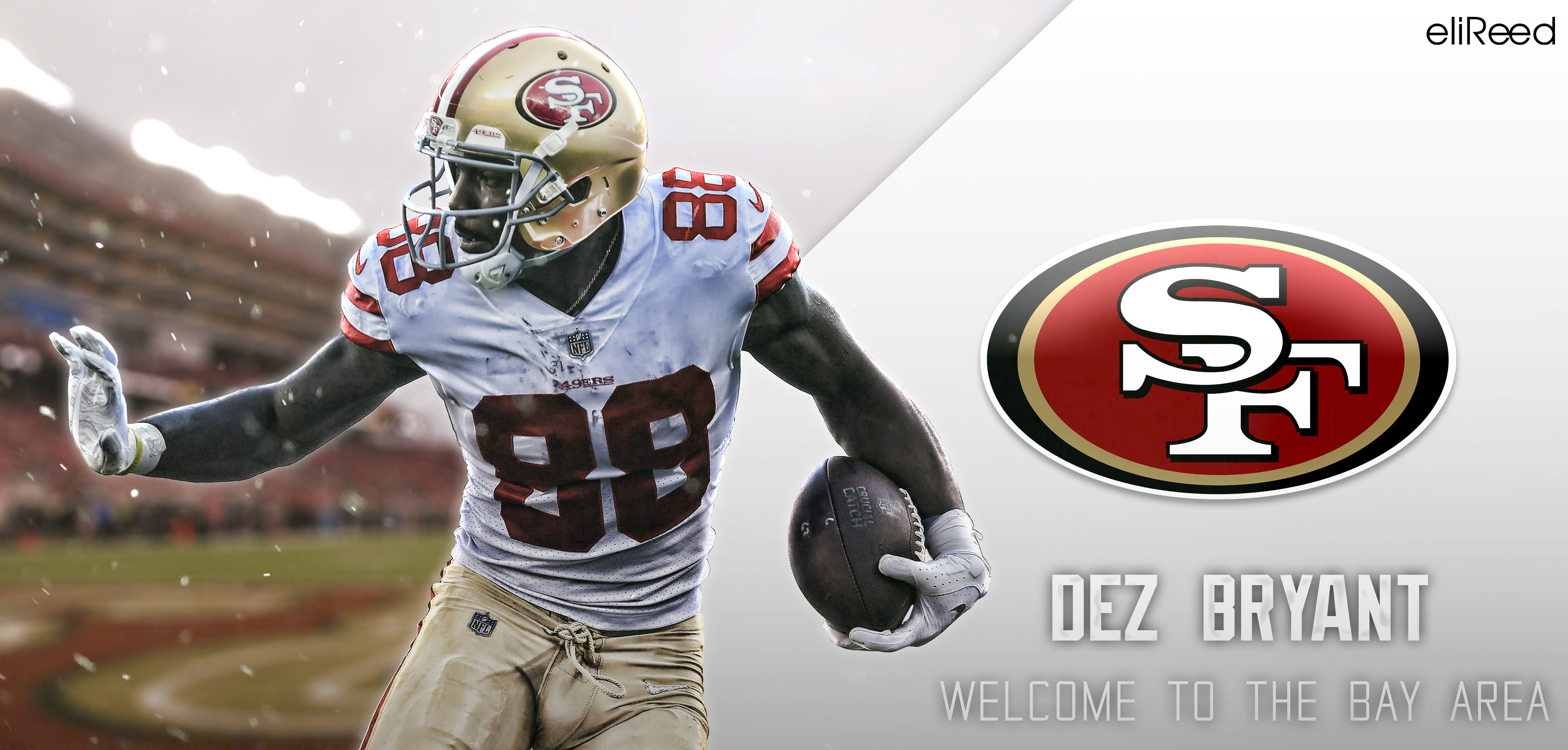 Dez Bryant 49ers Jersey - HD Wallpaper 