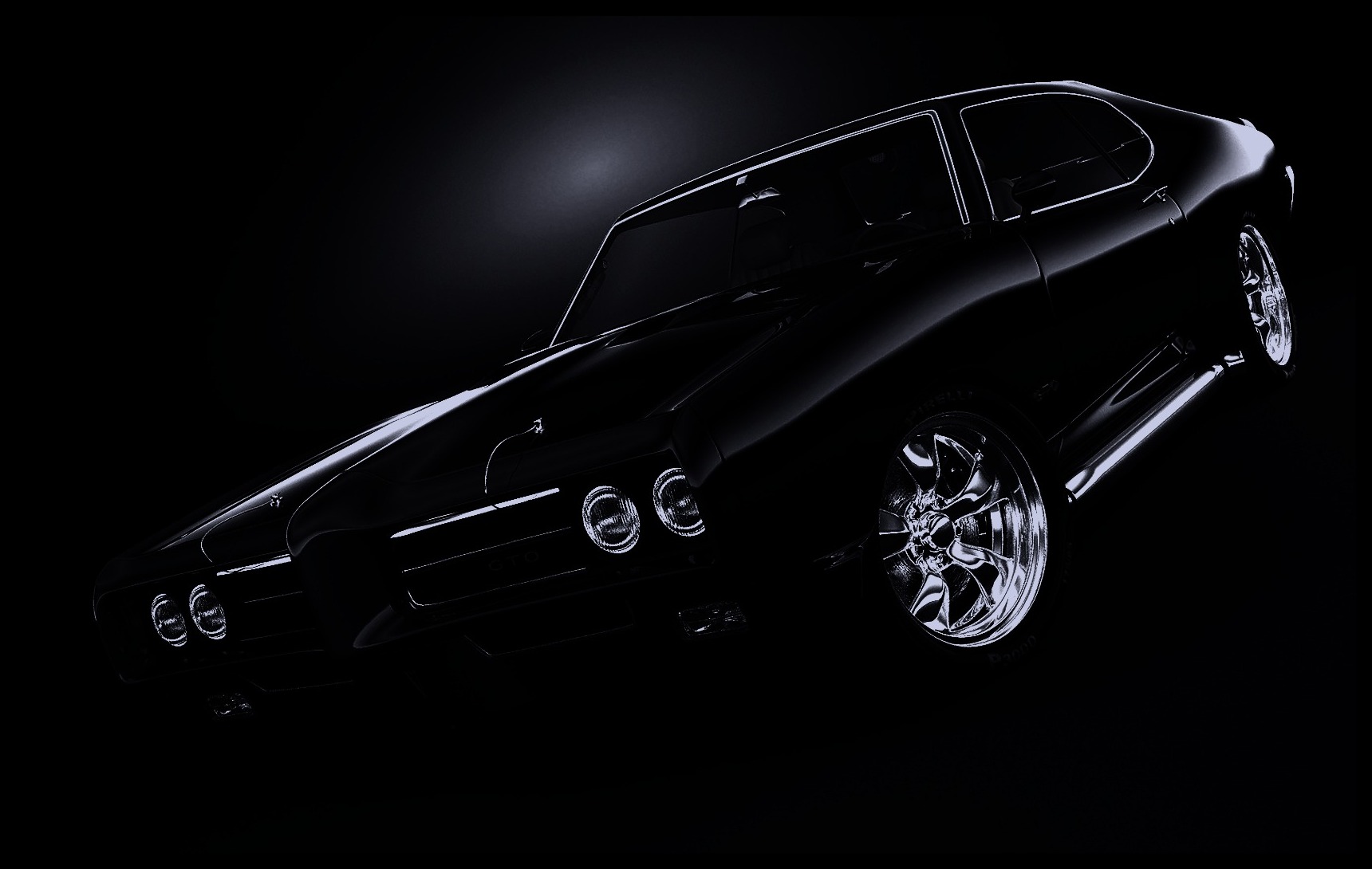 Gotham Hd Wallpaper - Pontiac Gto 1969 - HD Wallpaper 