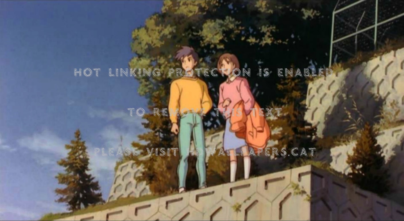 Whisper Of The Heart Shizuku Seiji Sunrise - Whisper Of The Heart - HD Wallpaper 