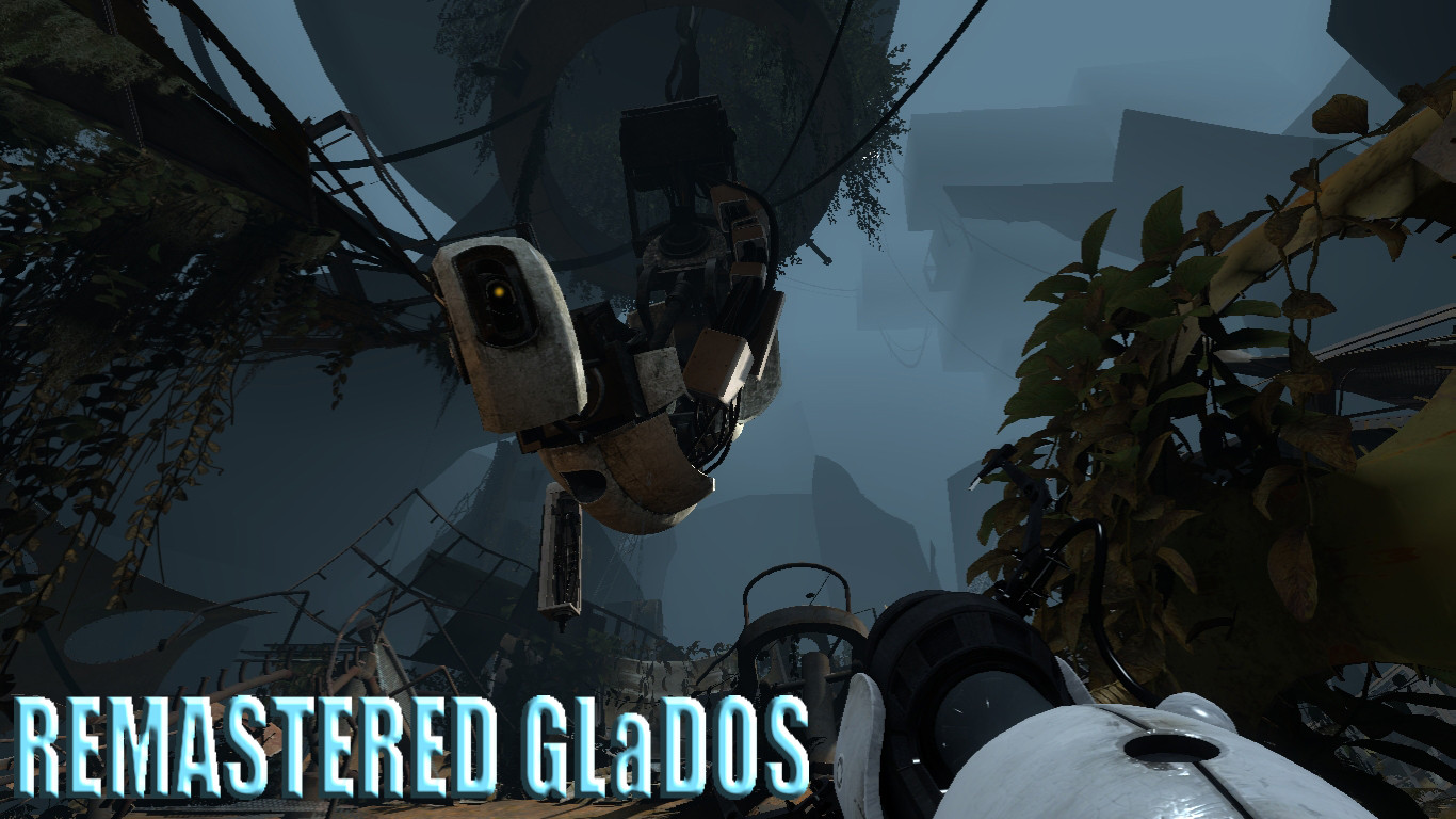 Remastered Glados - Portal 2 - HD Wallpaper 