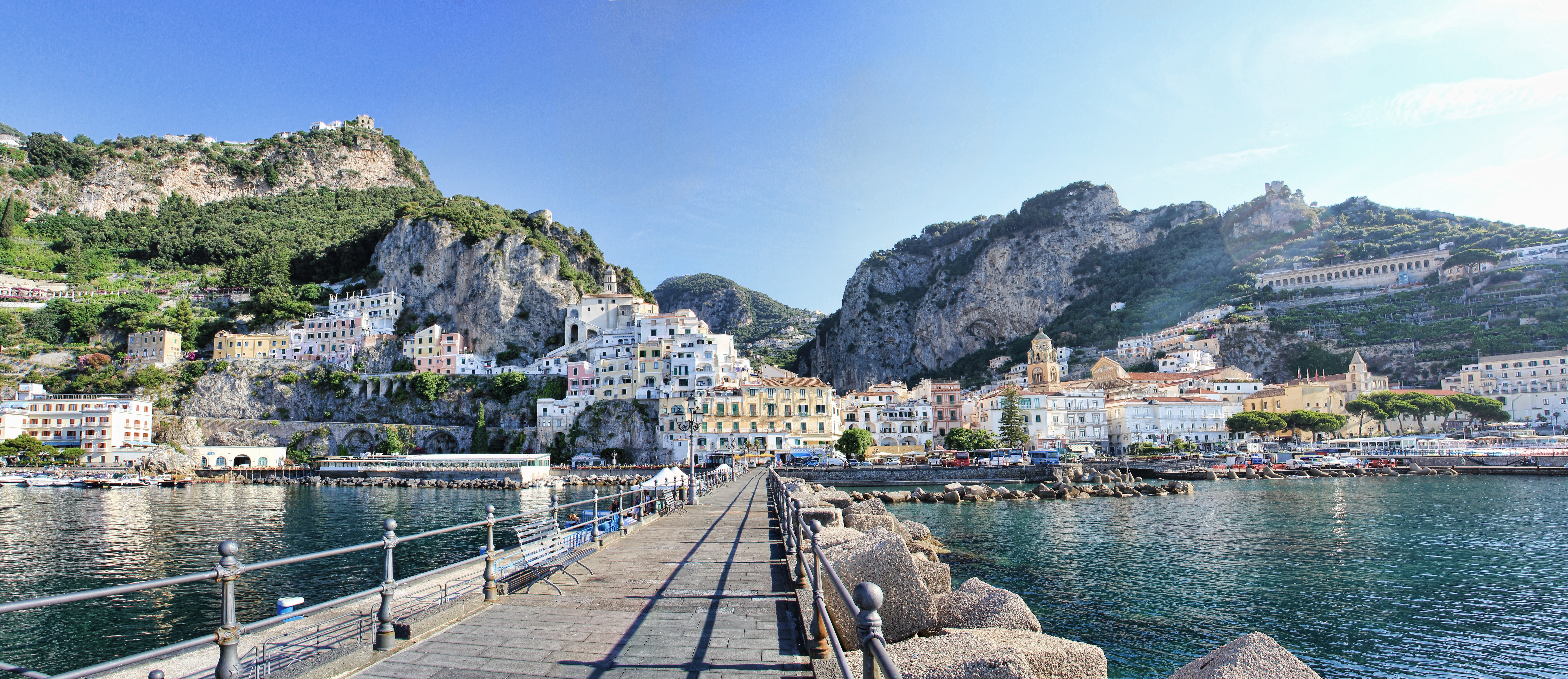 Amalfi Coast - HD Wallpaper 