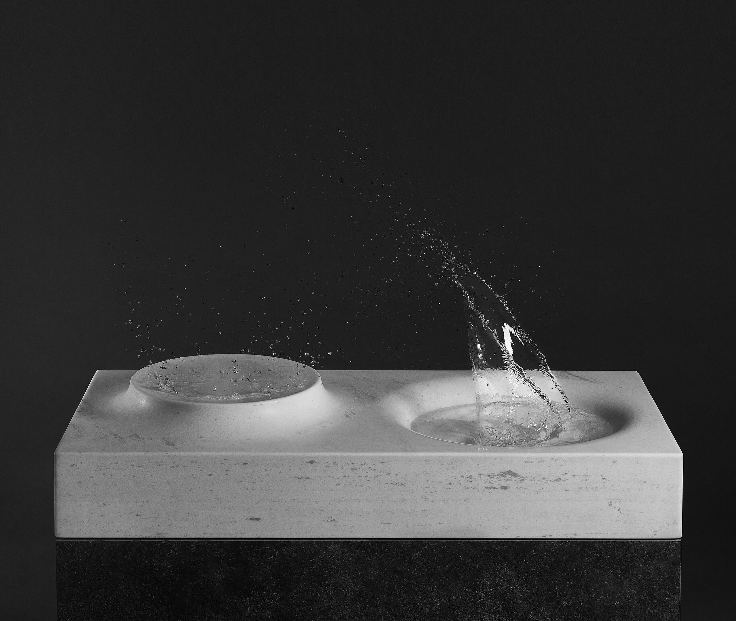 Fox Marble Cleansing Plinth Sink - Still Life Photography - HD Wallpaper 
