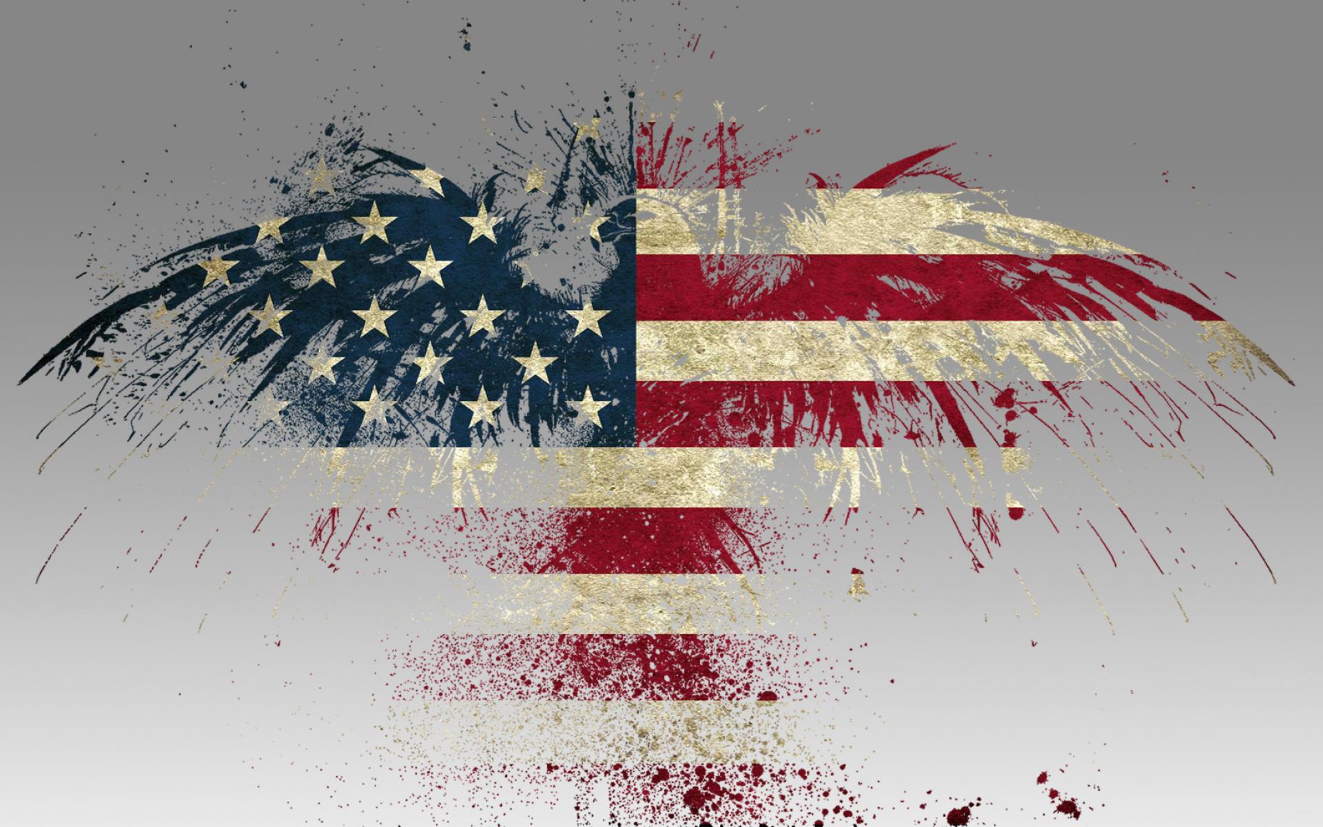 Hd Redneck Wallpapers - Red White Black Eagle - HD Wallpaper 