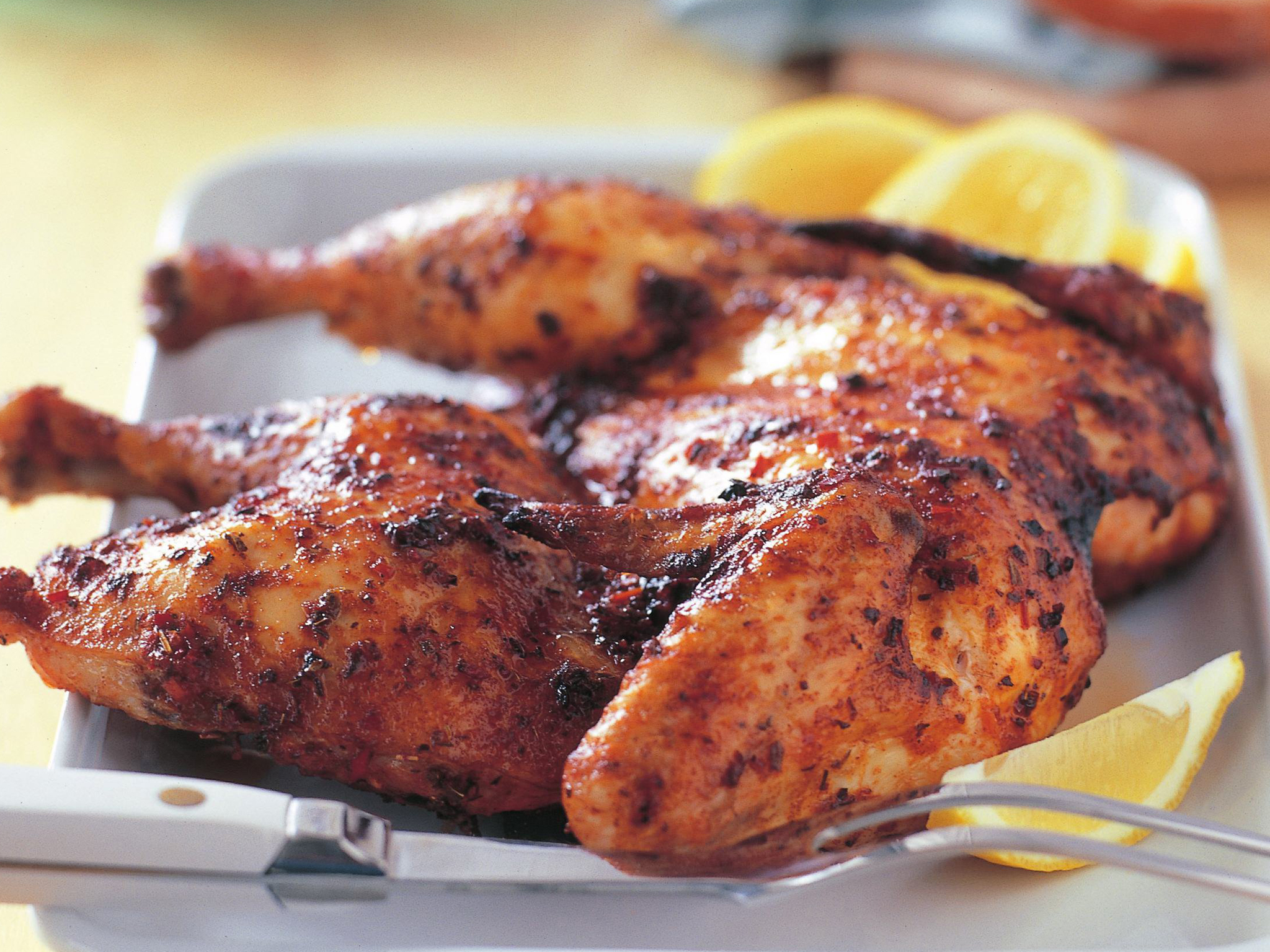 Peri Peri Chicken - 1 4 Peri Peri Chicken - HD Wallpaper 