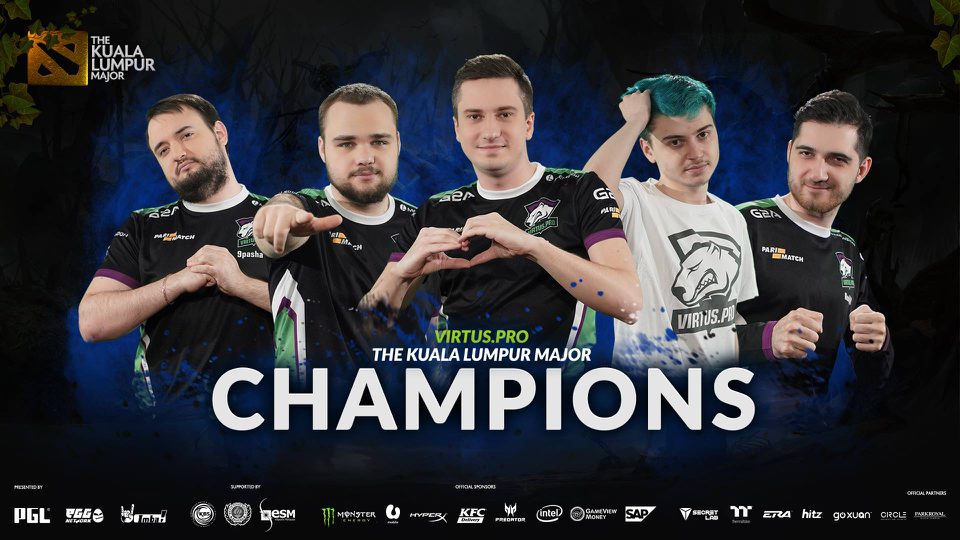 Virtus Pro Are Champions Of The First Ever Dota 2 Kuala - Kuala Lumpur Major Group - HD Wallpaper 
