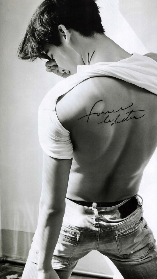 Lee Jong Suk Back - HD Wallpaper 