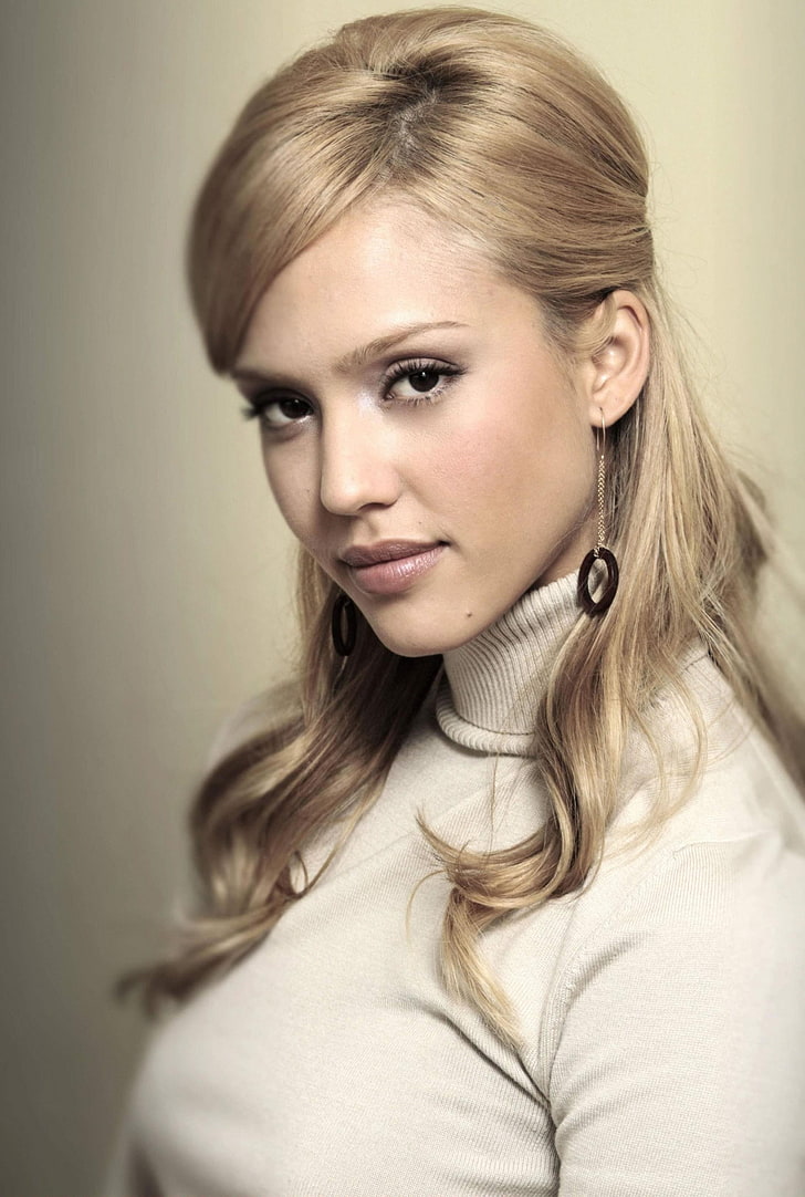 Women Eyes Jessica Alba Actress Lips Celebrity Fame - Jessica Alba Portrait - HD Wallpaper 