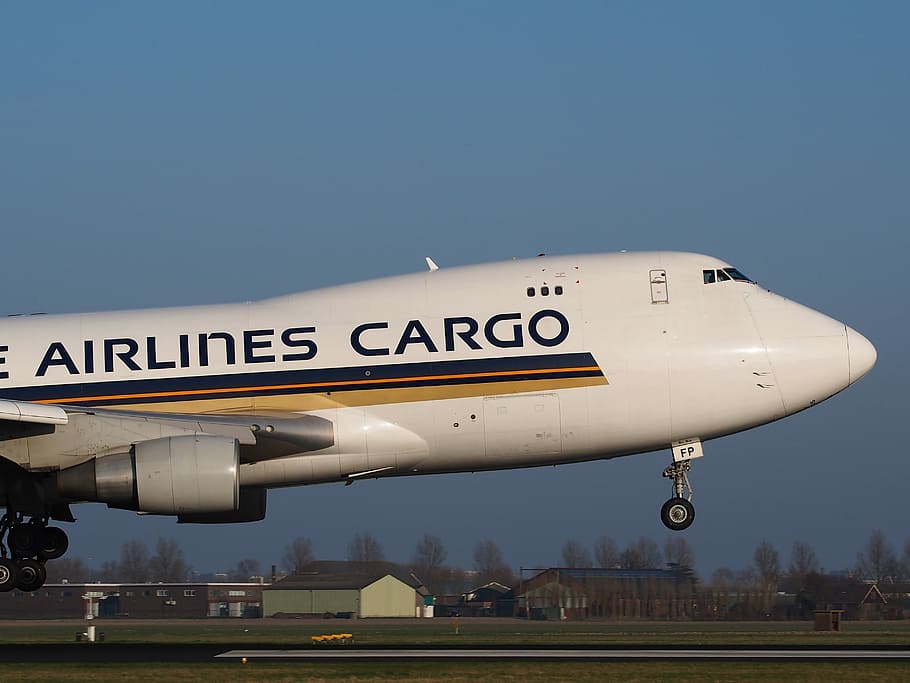 Boeing 747, Jumbo Jet, Singapore Airlines, Cargo, Airplane, - Singapore Airlines Jumbo Jet - HD Wallpaper 