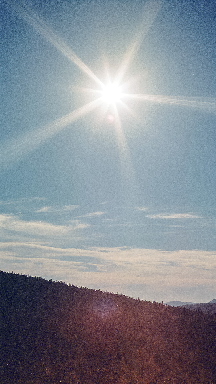Com Apple Iphone Wallpaper Ms48 Sunny Day Mountain - Sunlight - HD Wallpaper 