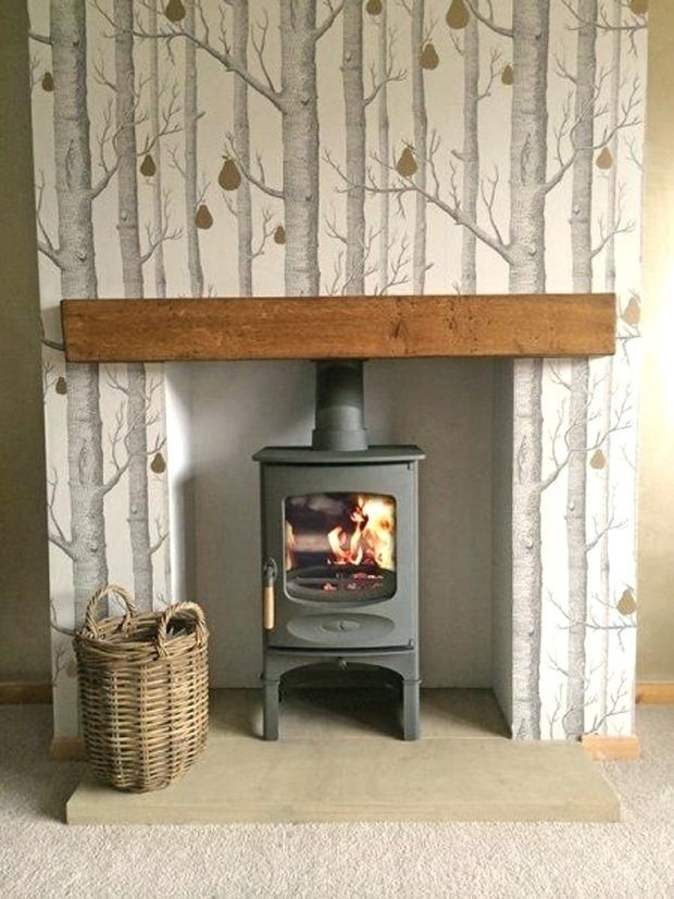 Log Burner Hearth Ideas - HD Wallpaper 
