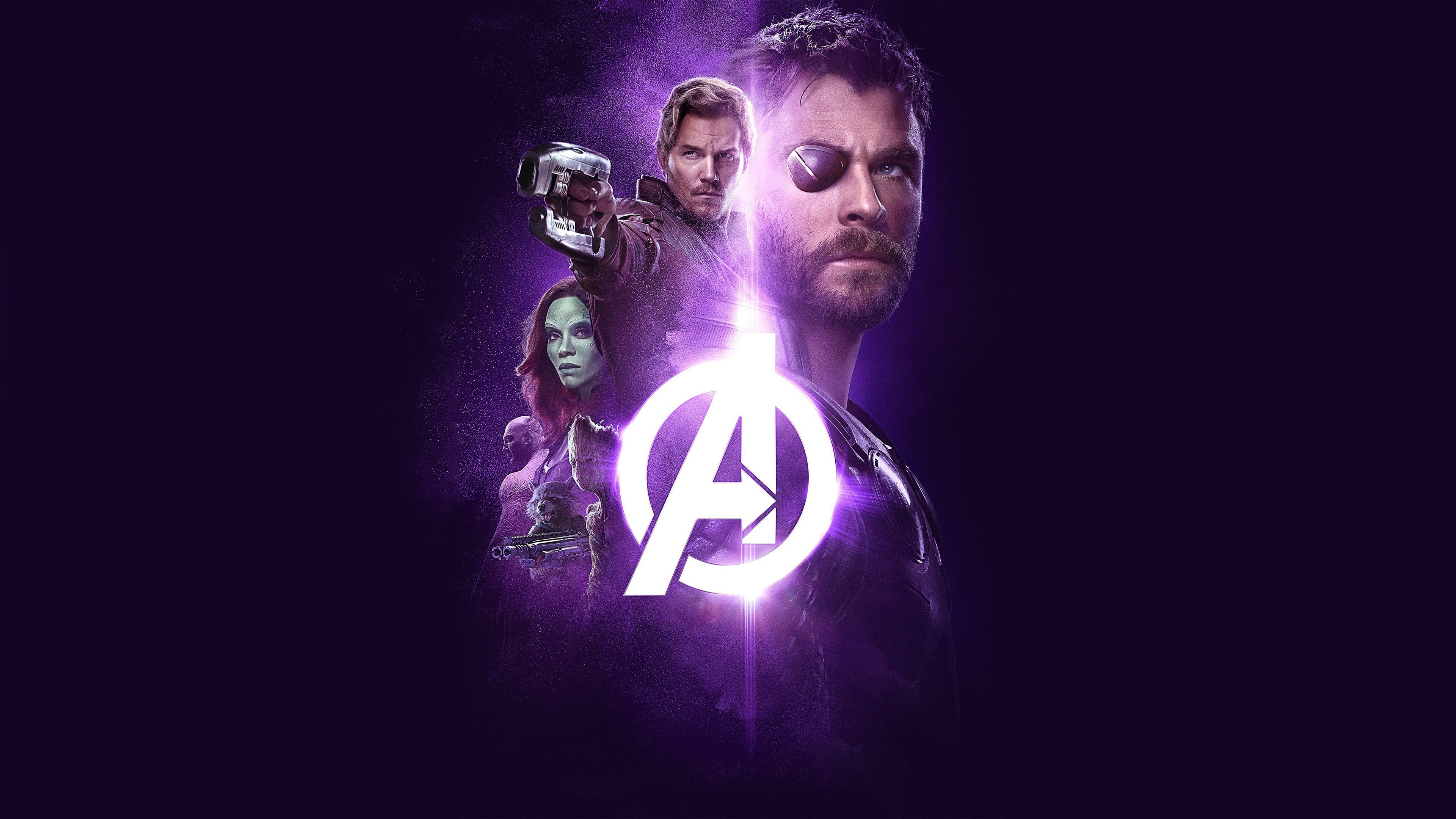 Wallpaper The Avengers - Ultra Hd Infinity War - HD Wallpaper 
