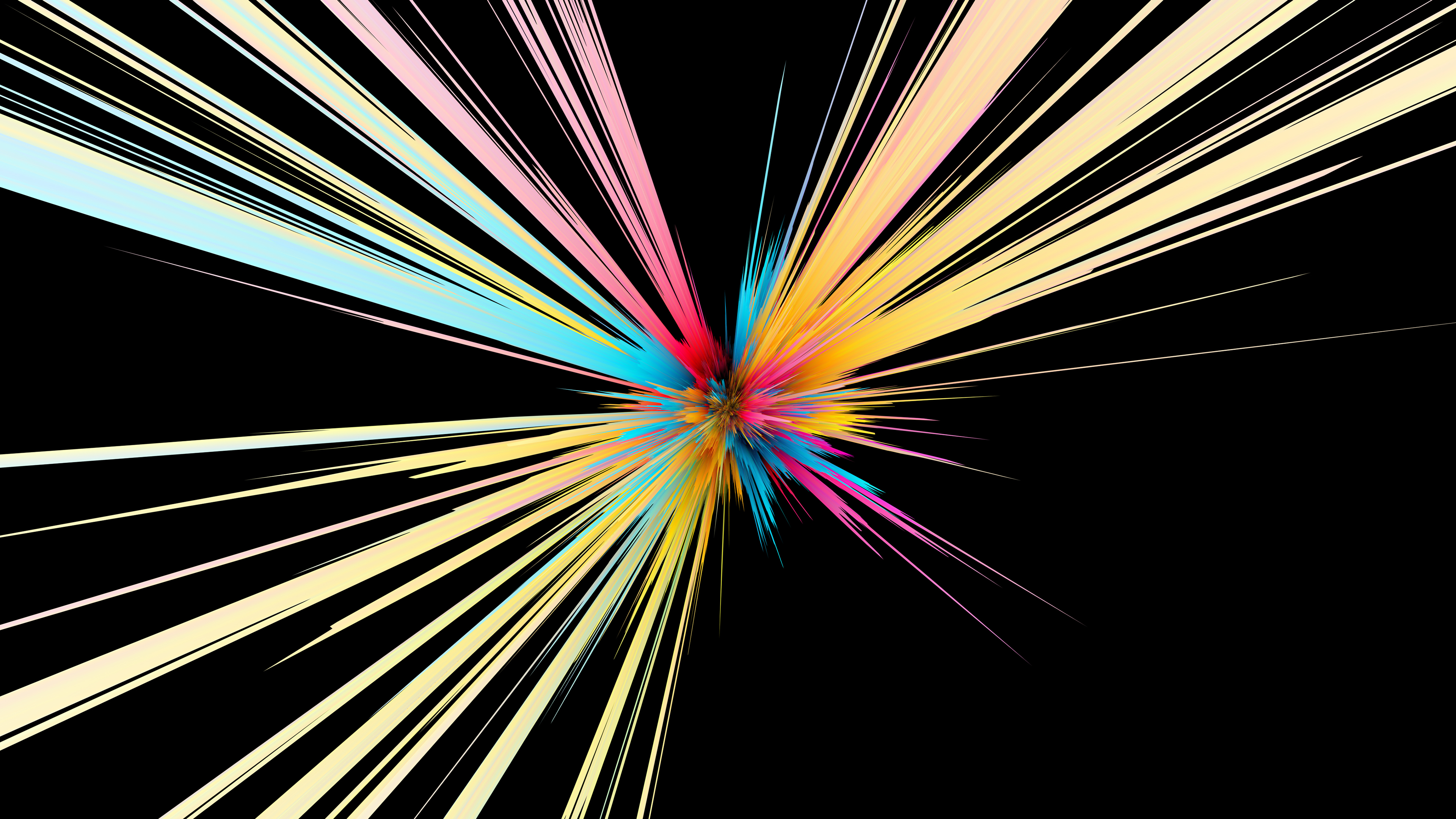 Particle Explosion 4k Wallpapers - Colorful 4k Explosion - HD Wallpaper 