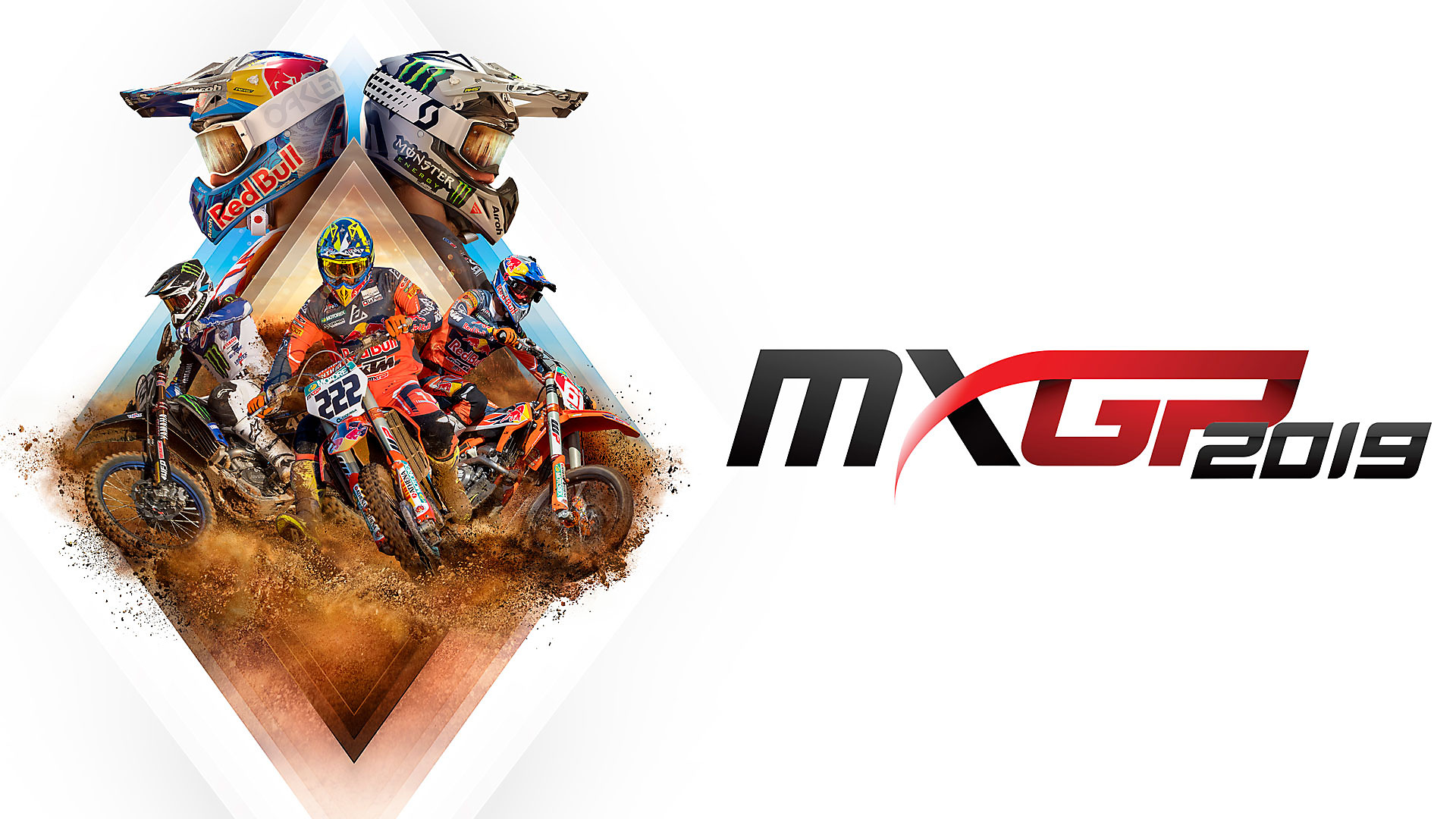 Mxgp 2019 The Official Motocross Videogame Cover - HD Wallpaper 