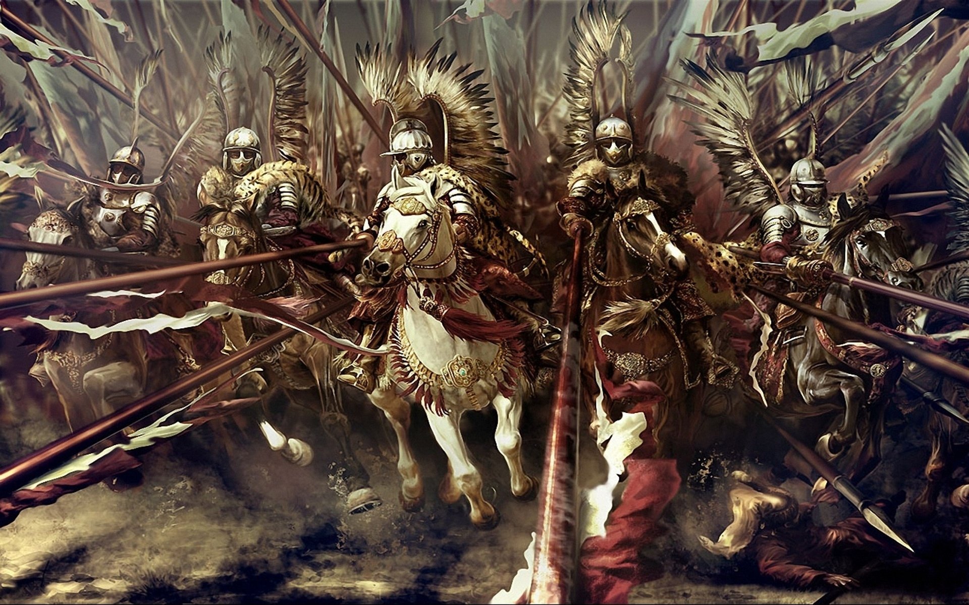 Winged Hussar - HD Wallpaper 