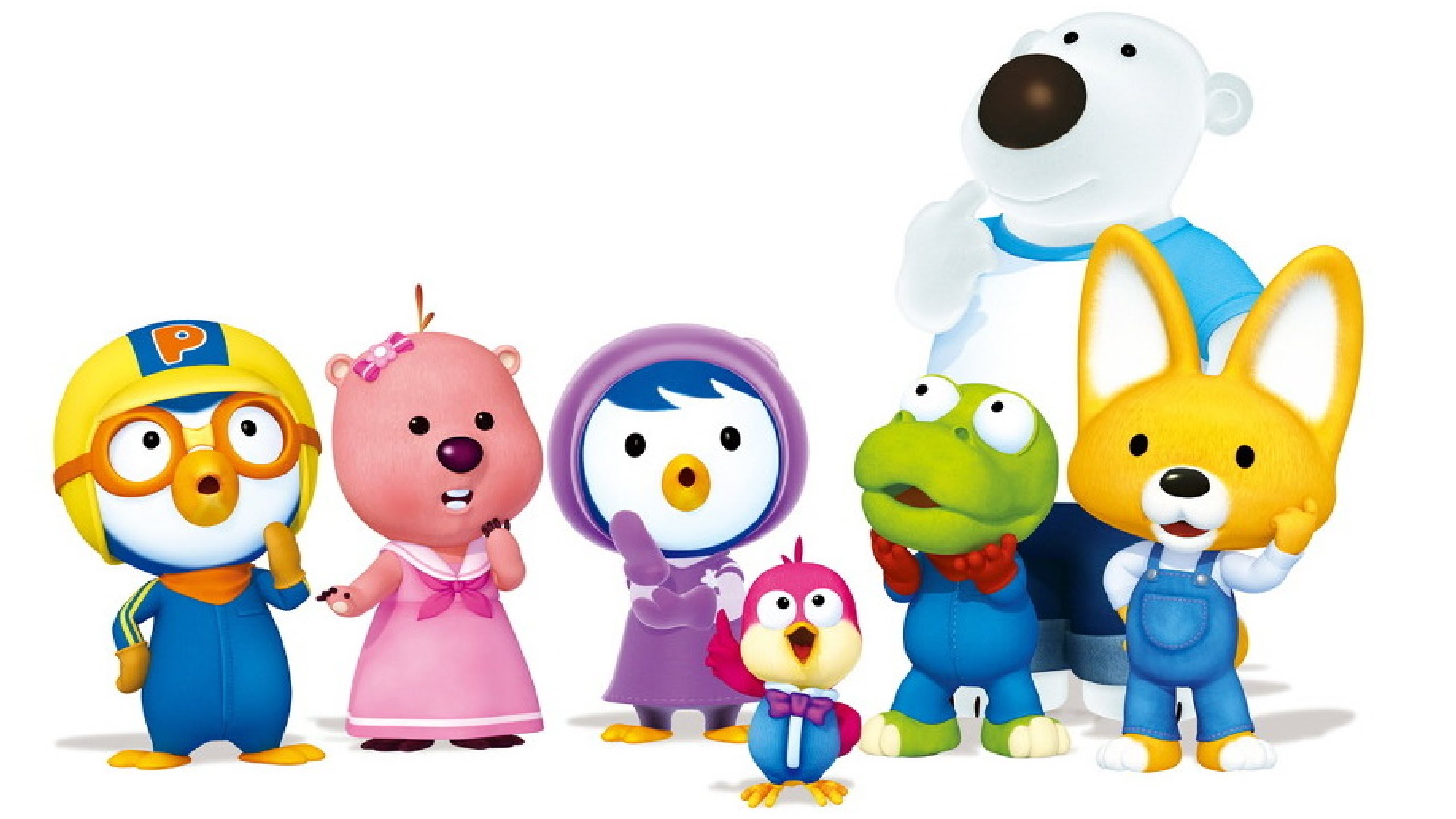 Painel Pororo - Pororo - HD Wallpaper 