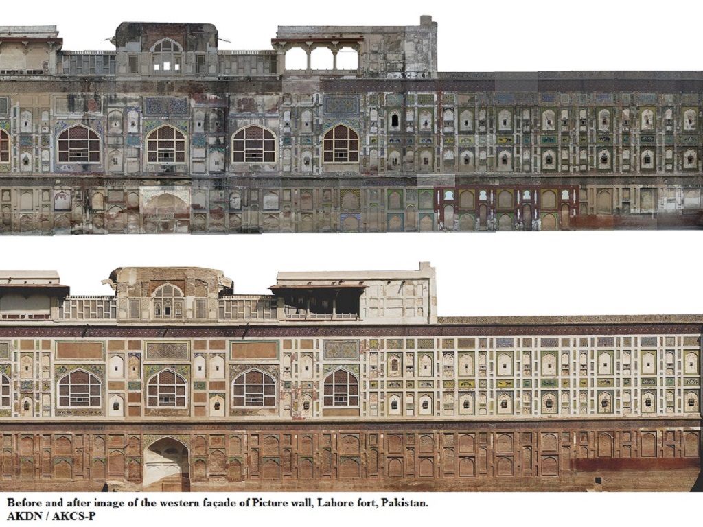 Aktc Pakistan 2 R - Lahore Fort Picture Wall Restoration - HD Wallpaper 