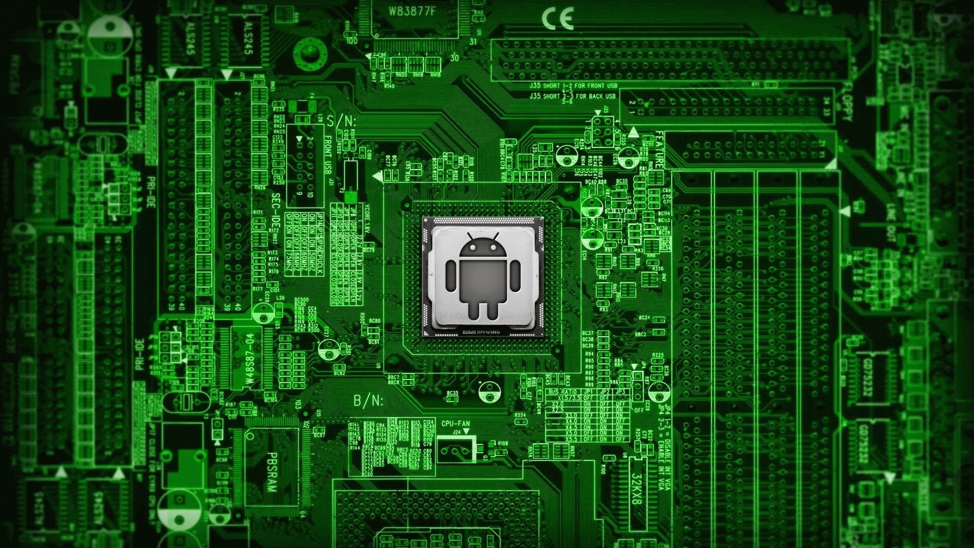 Electronics Machine Technology Circuit Electronic Computer - Android Pc - HD Wallpaper 