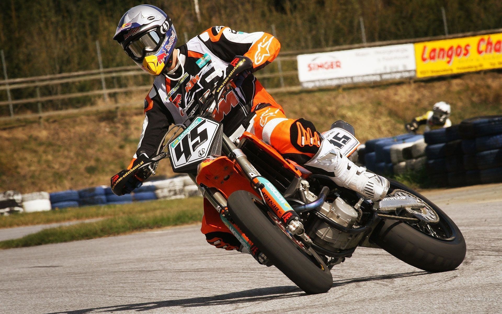 Ktm Team Supermoto, Desktop Wallpapers - Supermotard Fondos De Pantalla - HD Wallpaper 