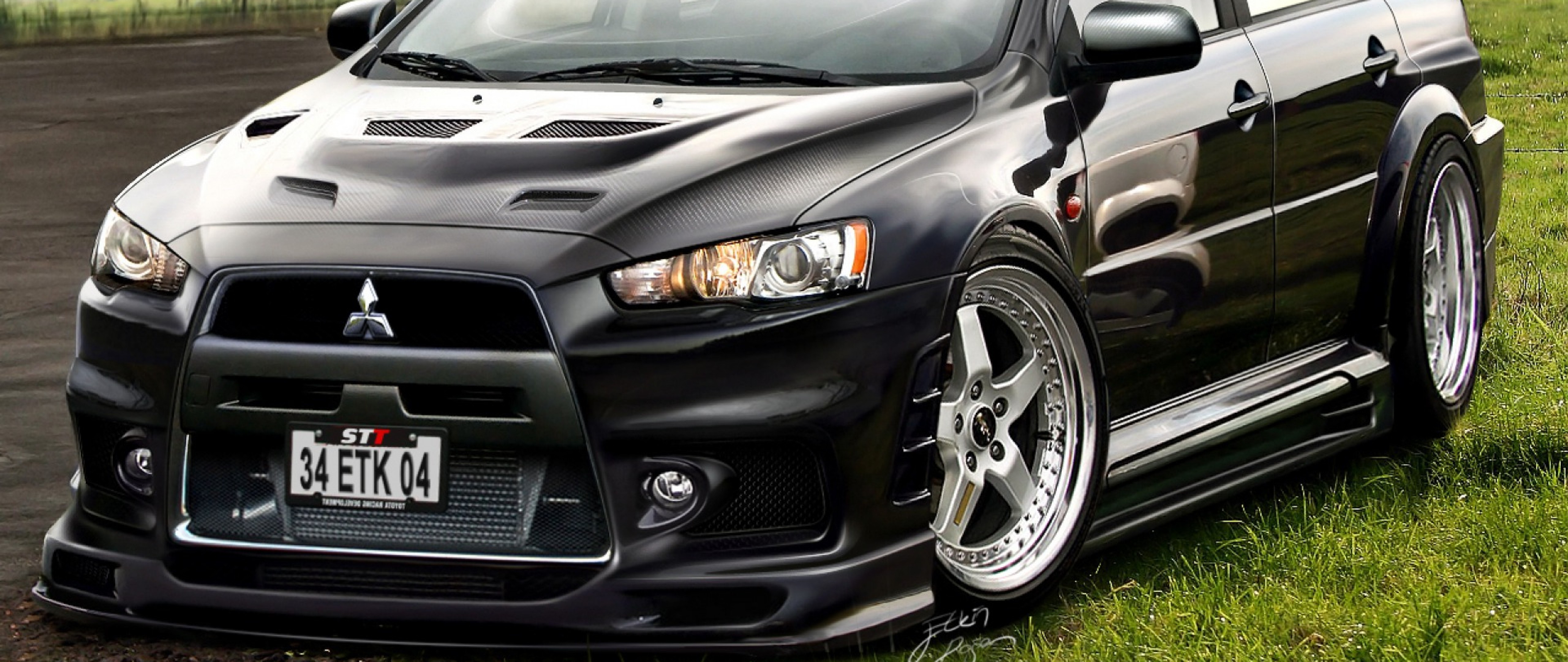 Mitsubishi Lancer Evolution X - HD Wallpaper 