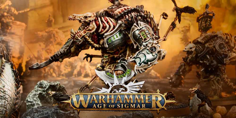 Age Of Sigmar Bonereapers - HD Wallpaper 