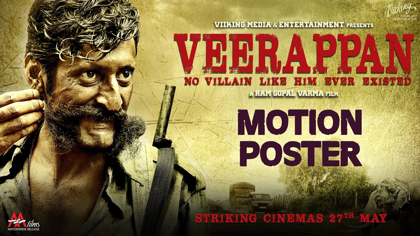 Complete Cast And Crew Of Veerappan Bollywood Hindi - Veerappan Movie Poster - HD Wallpaper 