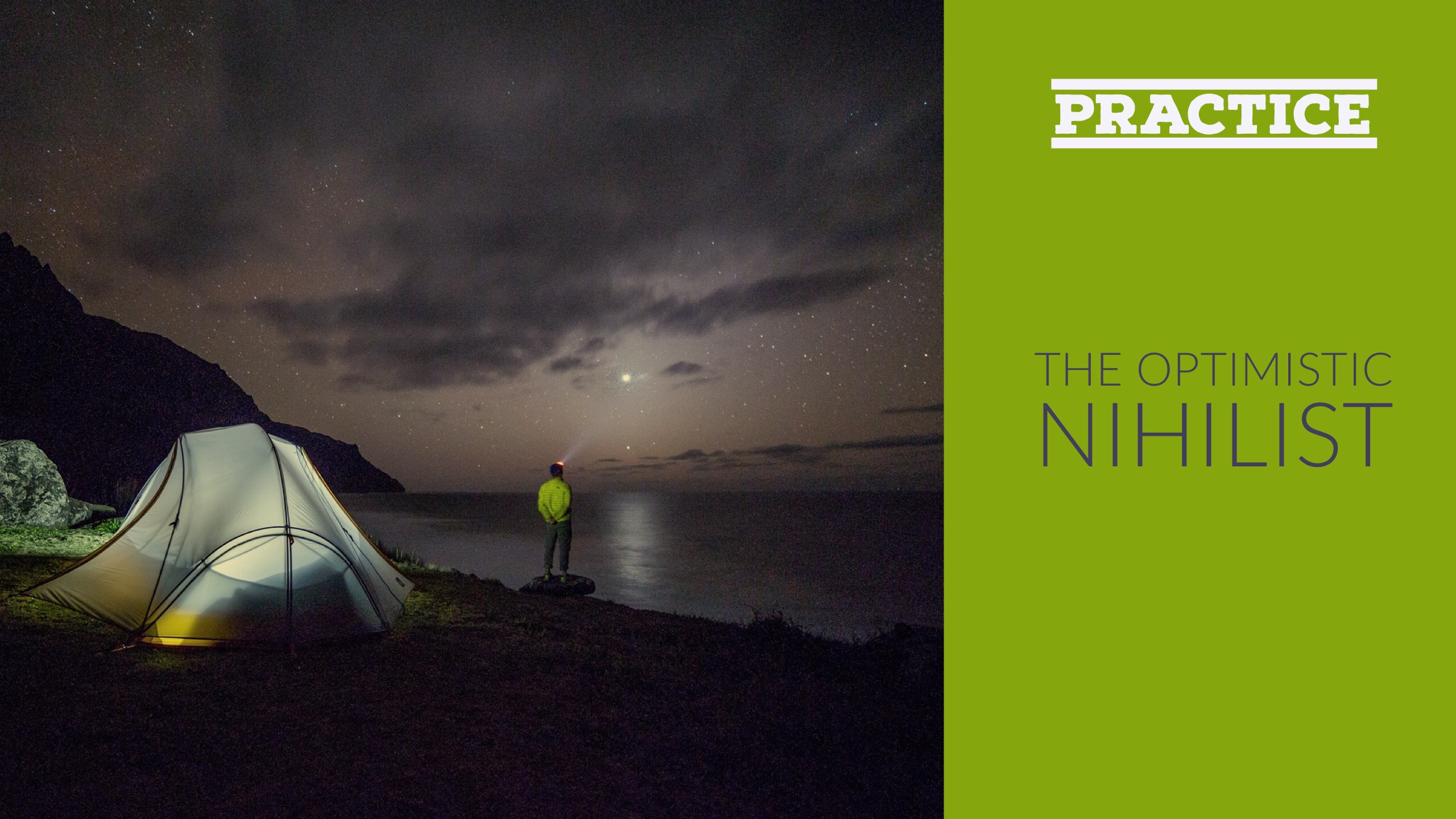 Backpacking Tent Night - HD Wallpaper 