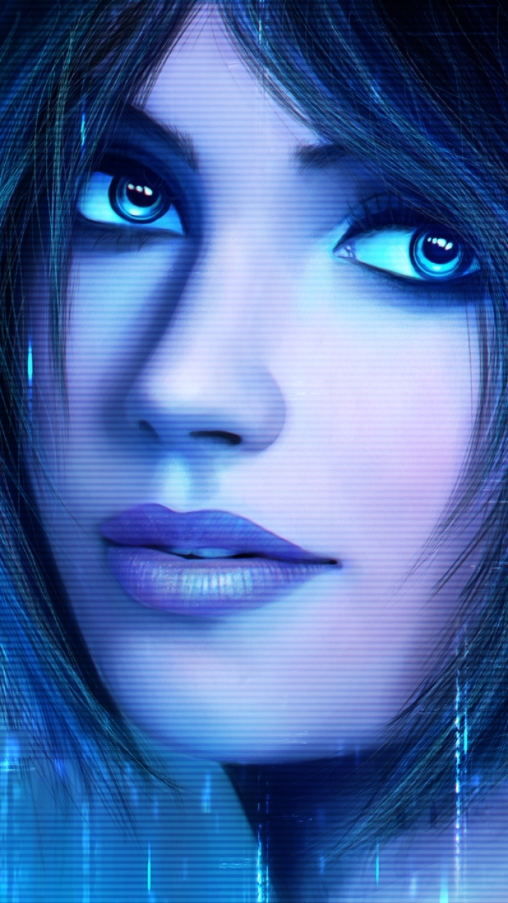 Halo Cortana Wallpaper Phone 720x1280 Wallpaper Teahub Io