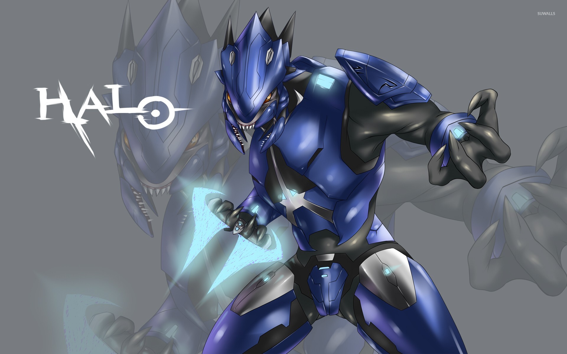Halo Elite Fan Art - HD Wallpaper 