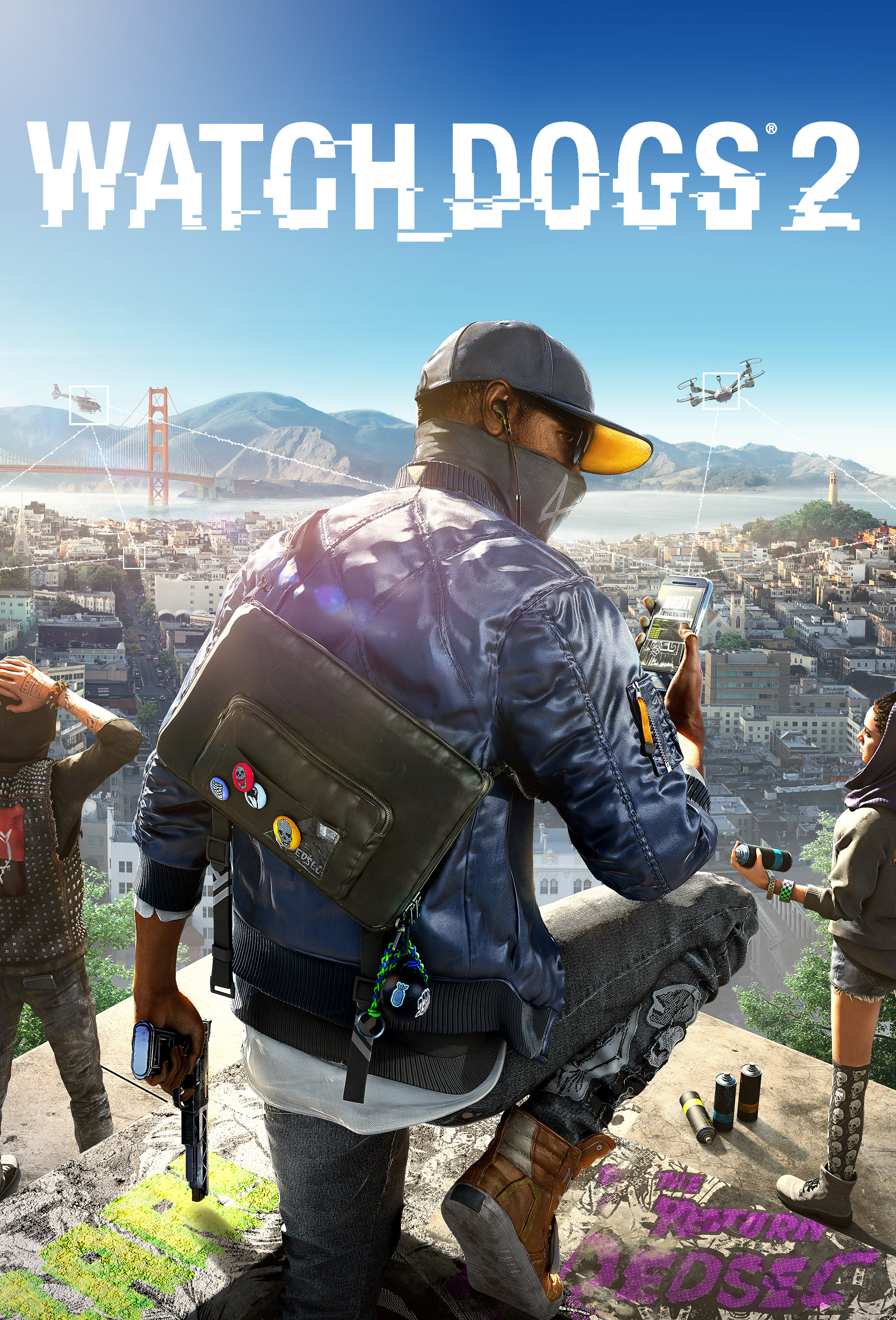 Watch Dogs 2 Pc - HD Wallpaper 