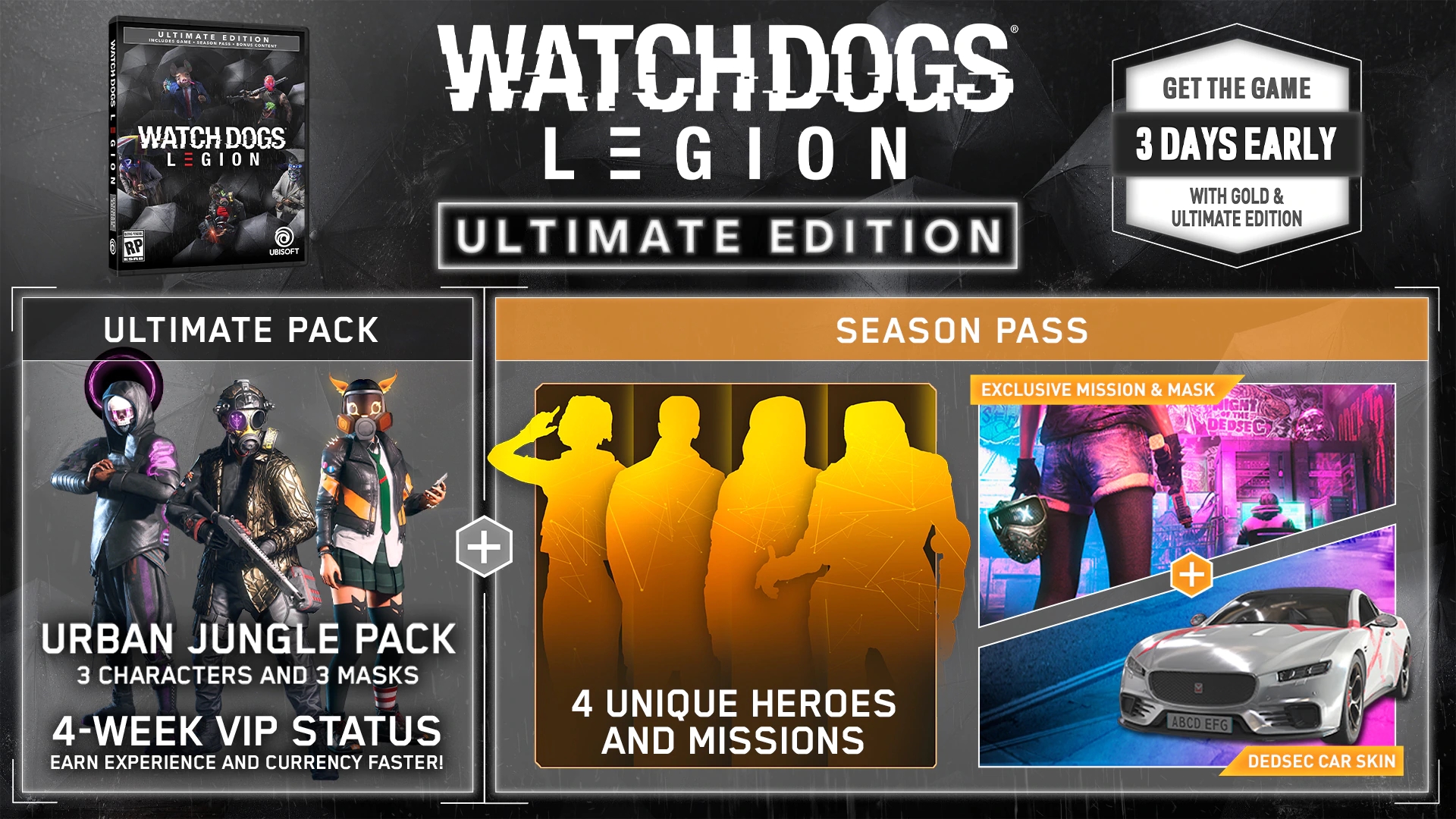 Watch Dogs Legion Ultimate Edition - HD Wallpaper 