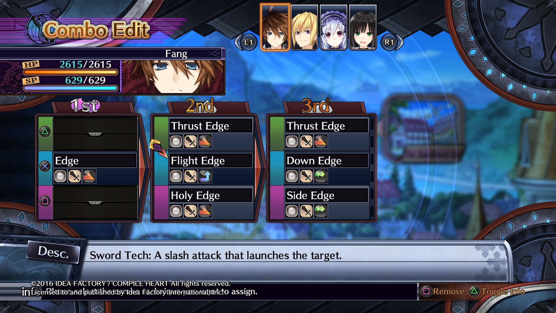 Fairy Fencer F Advent Dark Force Analyze - HD Wallpaper 