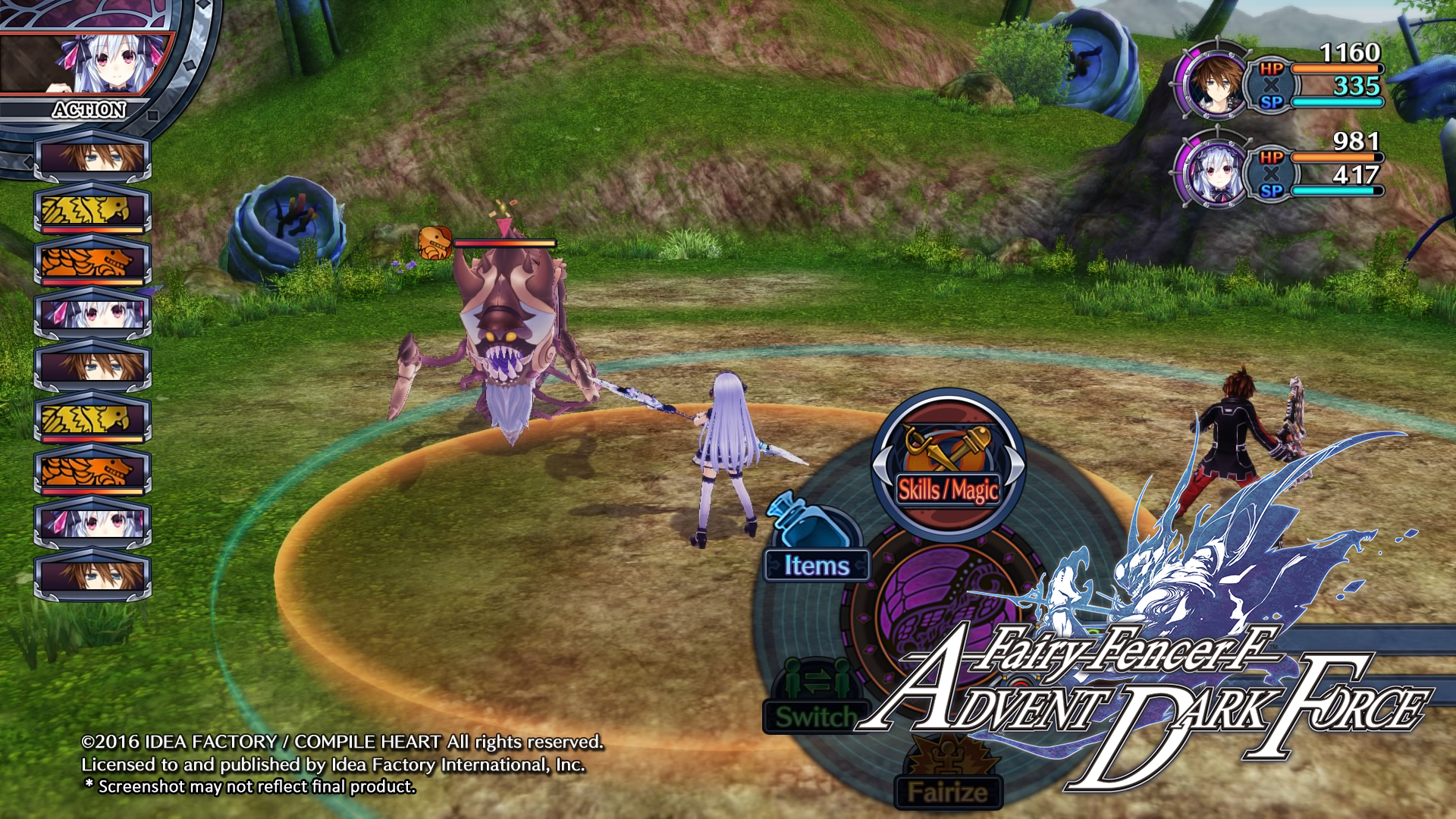 Fffheader - Fairy Fencer F Advent Dark Force Пк - HD Wallpaper 