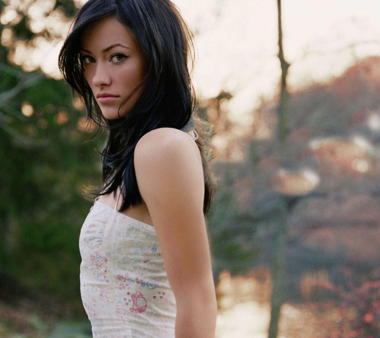 Olivia Wilde Black Hair - HD Wallpaper 