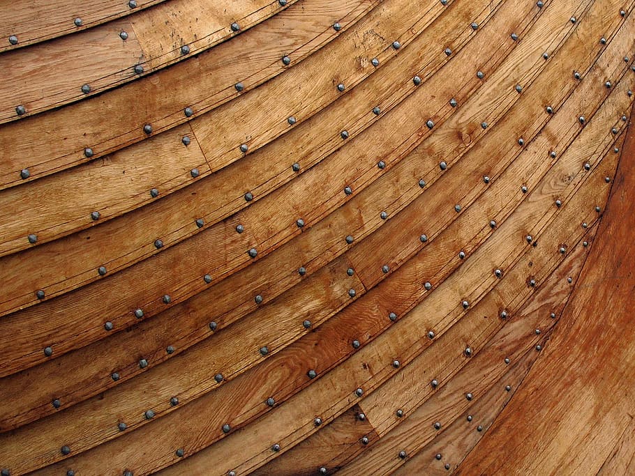 Viking Ship, Antiquity, Wooden Boat, Hull, Planking, - Viking Ship Wood Planks - HD Wallpaper 