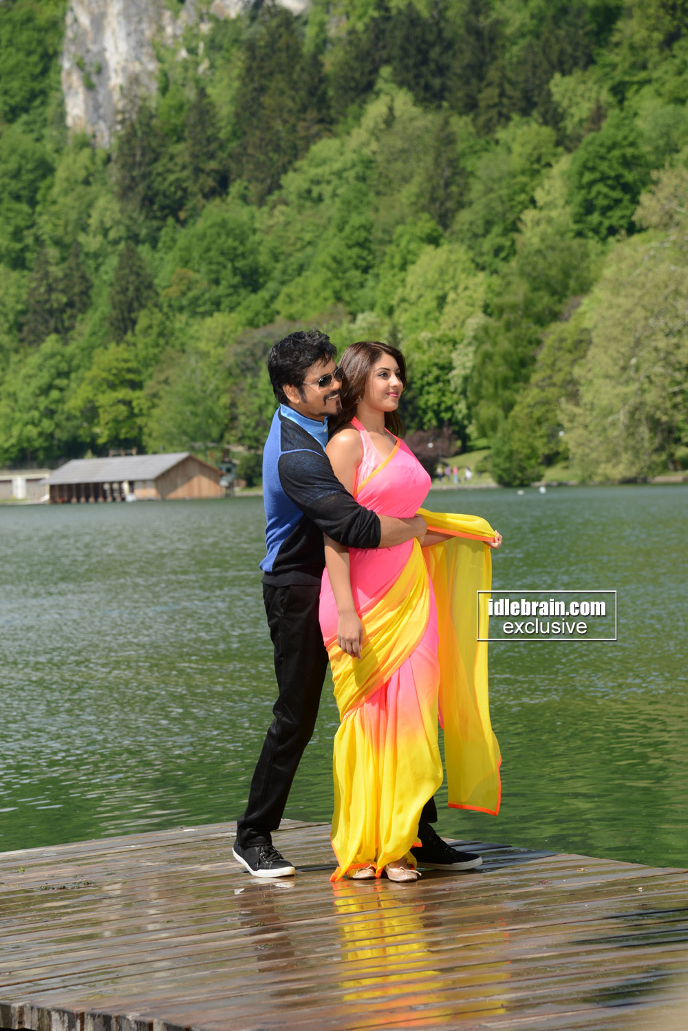 Nagarjuna And Richa Gangopadhyay - HD Wallpaper 