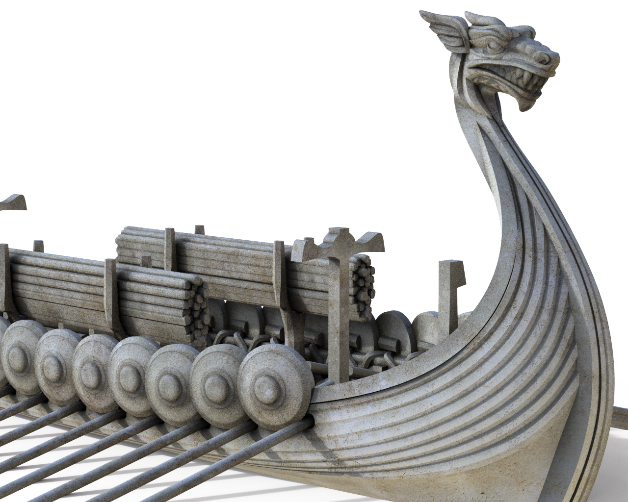 28mm Viking Longship - HD Wallpaper 