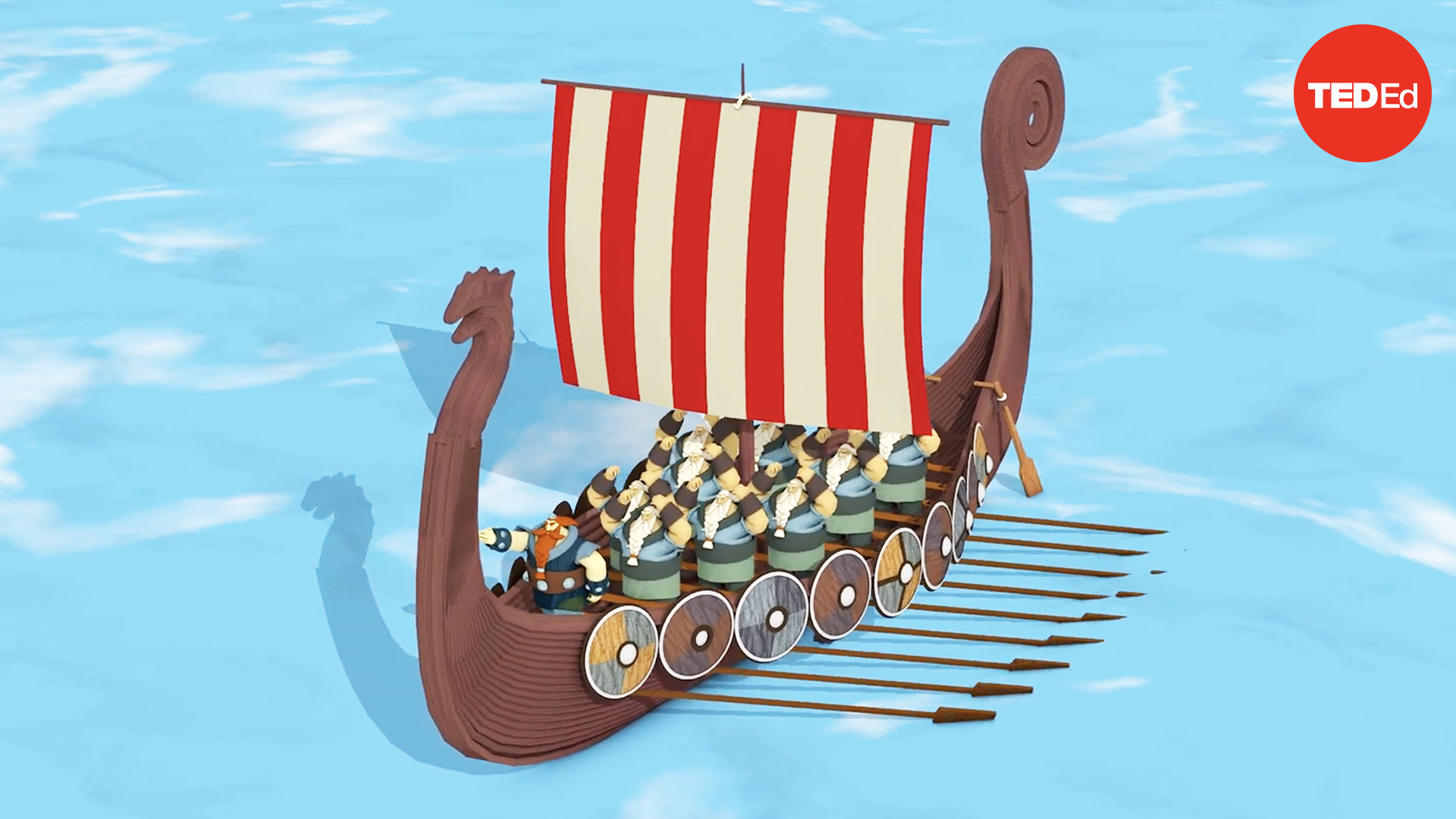 Viking Ships - HD Wallpaper 