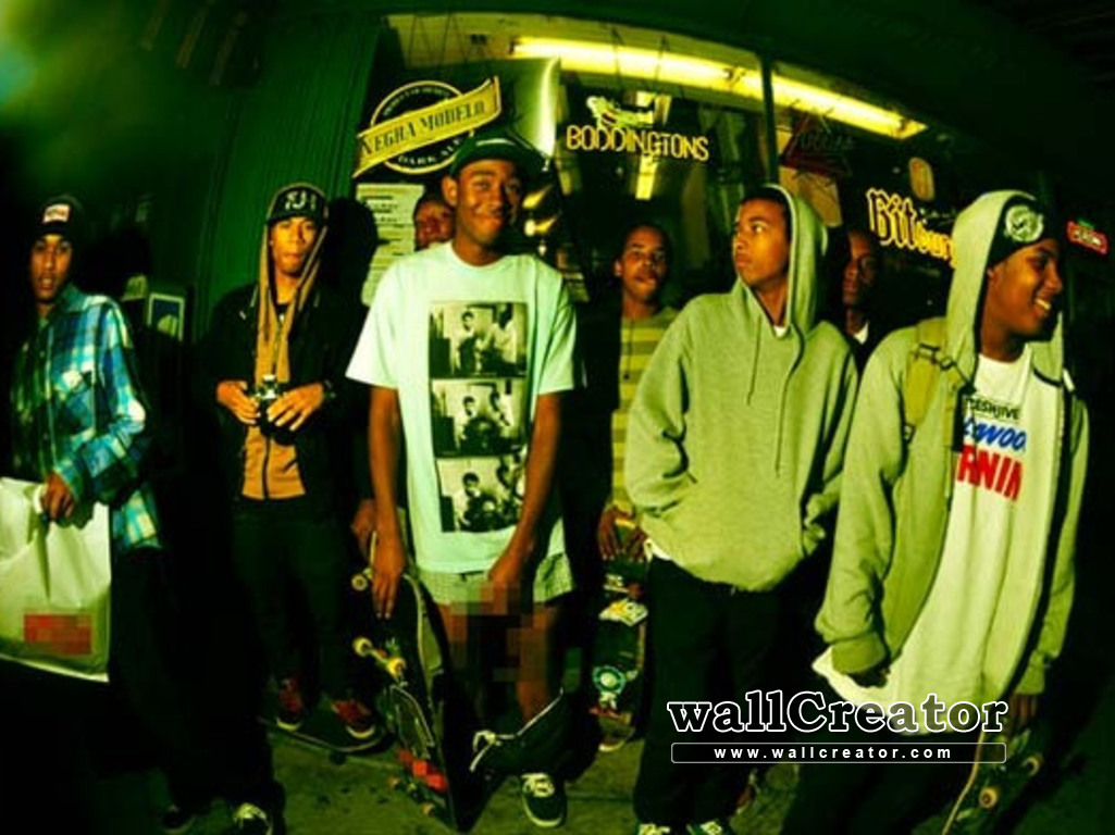 1366 / 768 Wallpaper - Odd Future Wolf Gang Kill - HD Wallpaper 