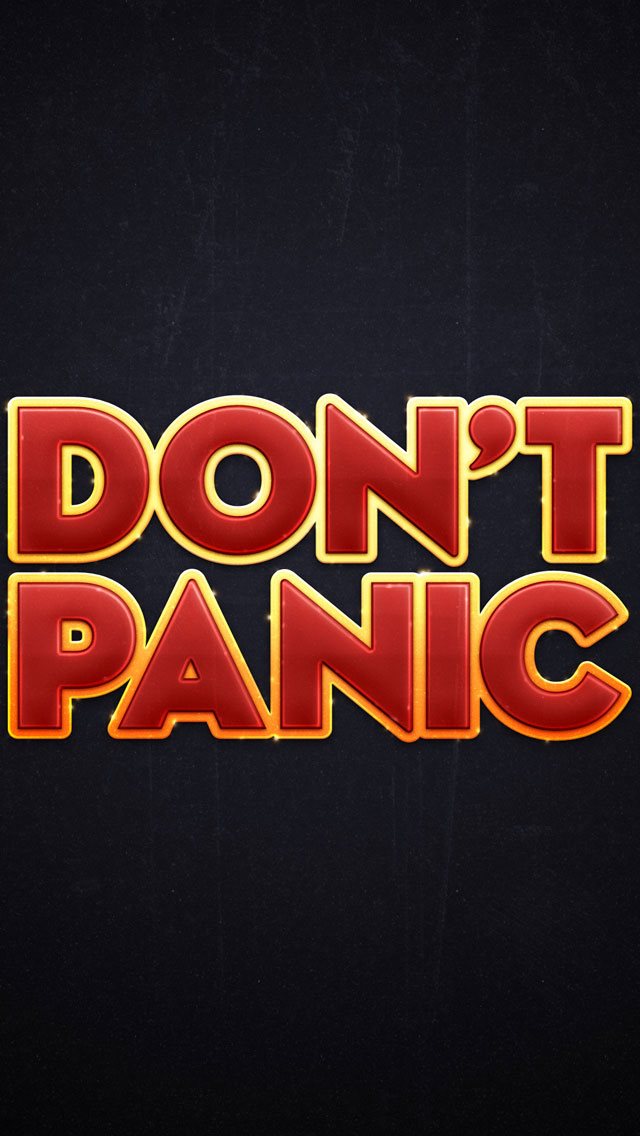 Hitchhiker's Guide To The Galaxy Phone - HD Wallpaper 
