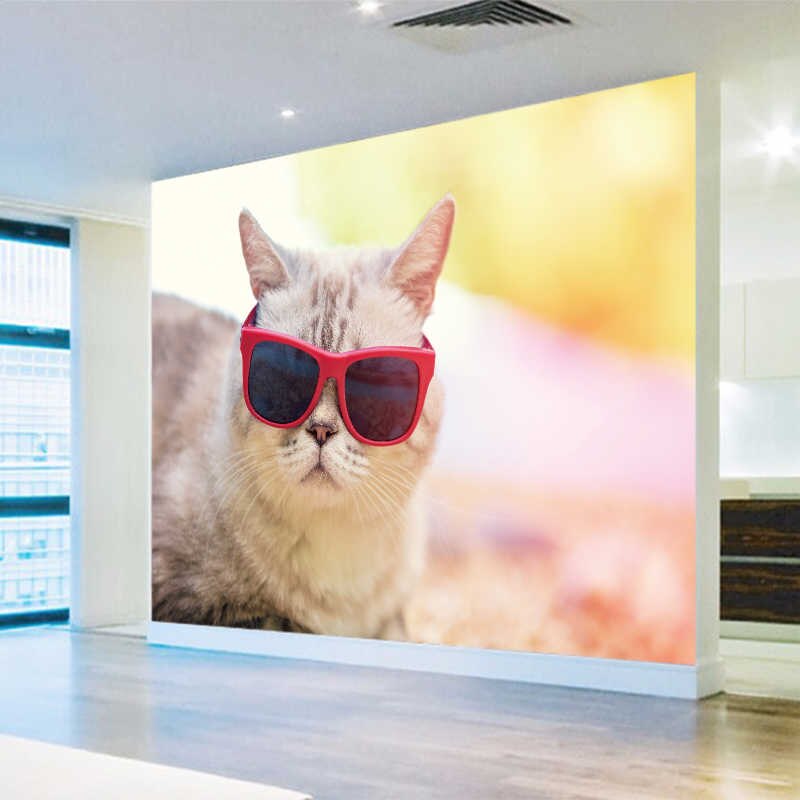 3d Effect Photo Wallpaper Hd Beautiful Cute Cat Photography - HD Wallpaper 