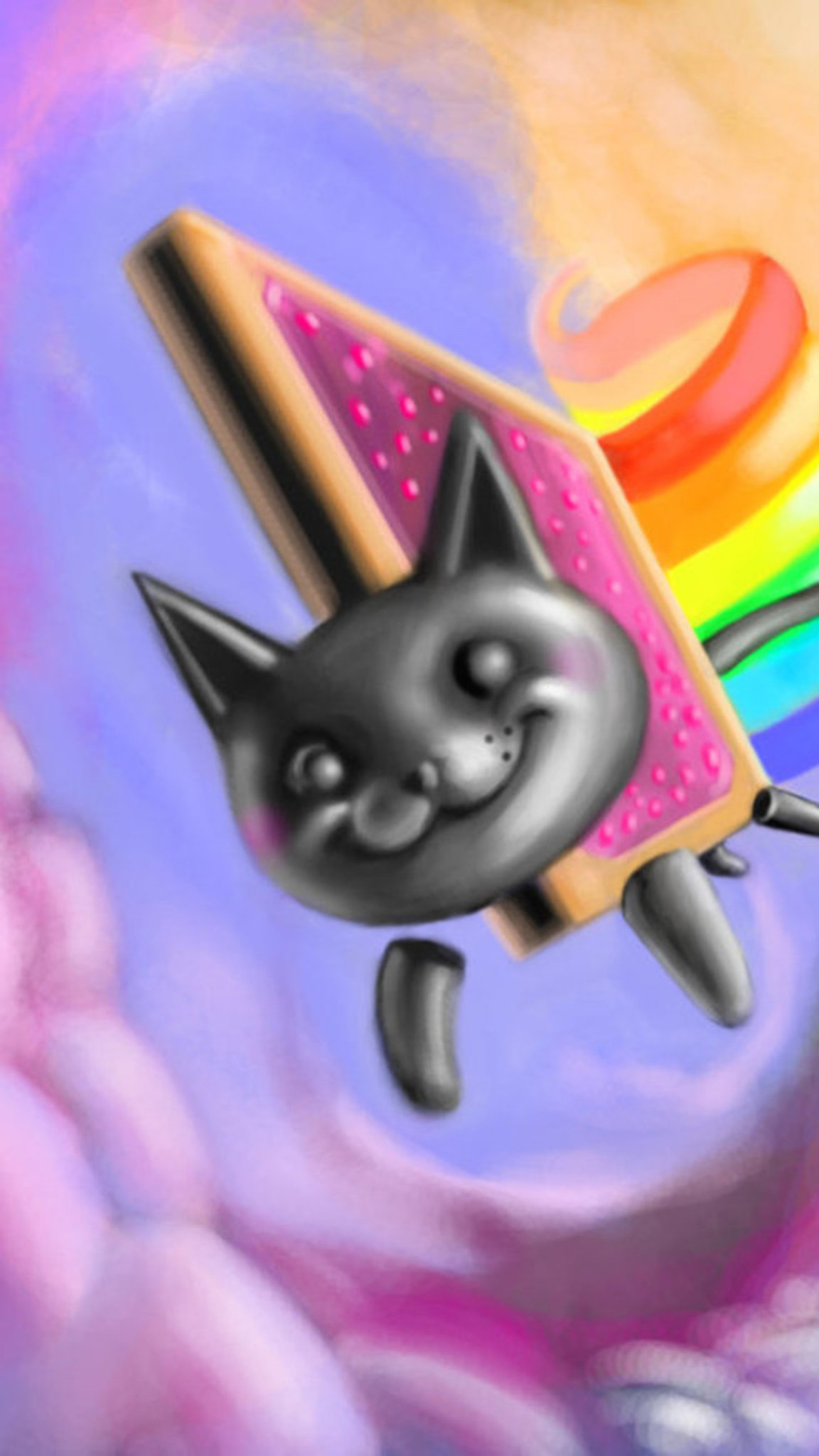 Nyan Cat Cool Wallpapers Of Cats 1152x2048 Wallpaper teahub.io