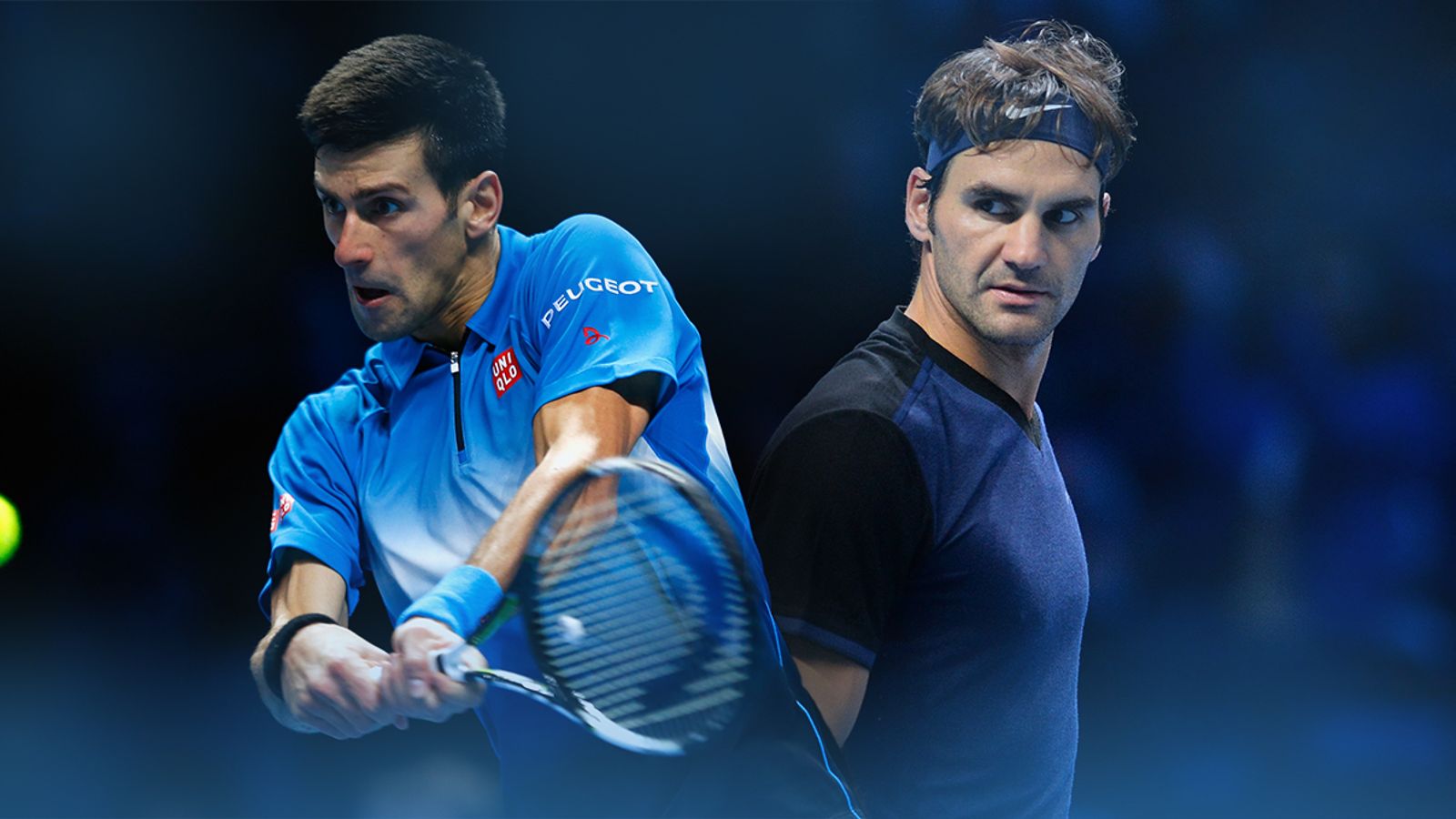 Novak Djokovic And Roger Federer Will Meet For The Australian Open 2020 Federer Djokovic Semfinal 1600x900 Wallpaper Teahub Io