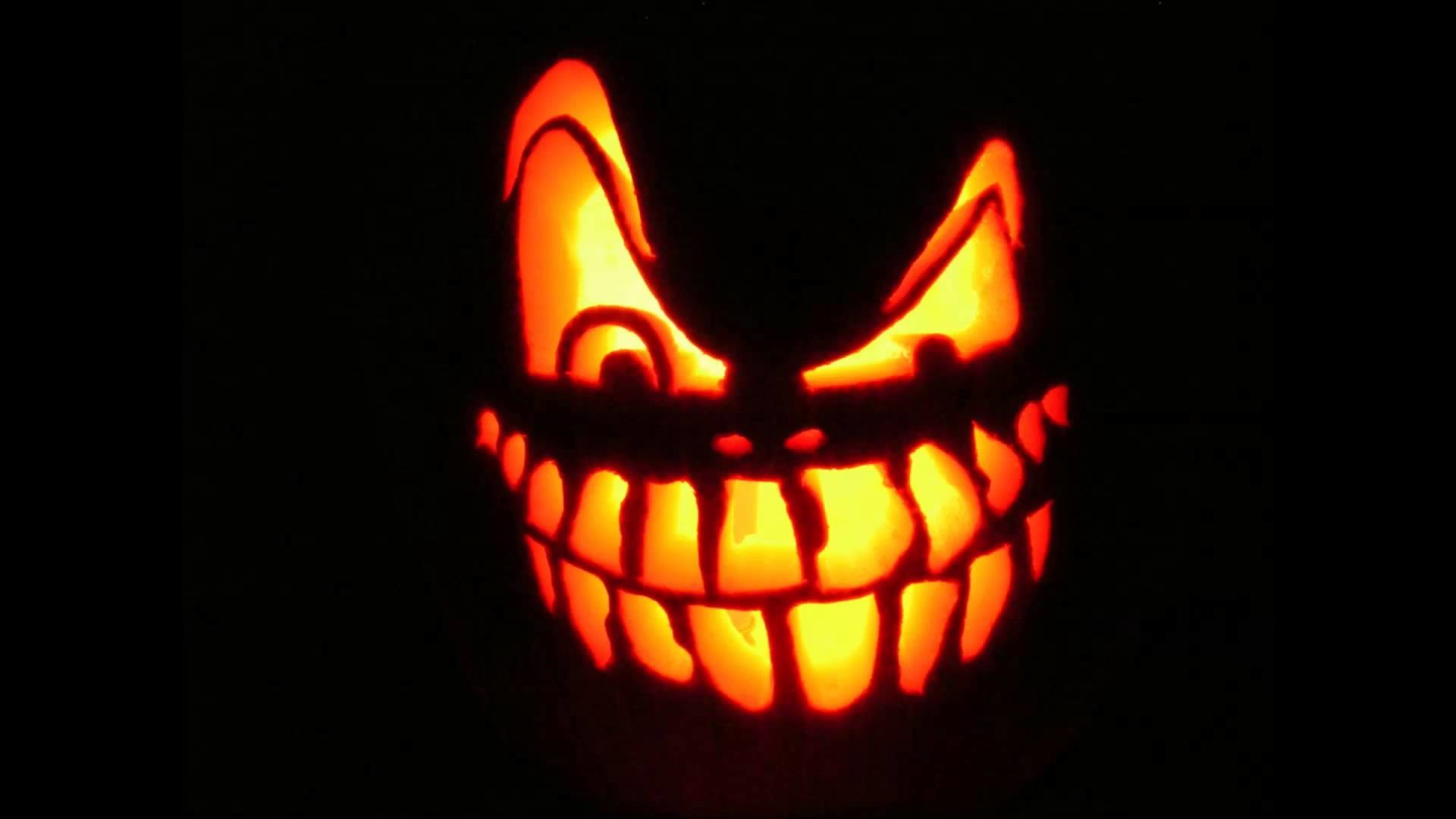 Steptime Remix Halloween [fl Studio 10] Hd - Scary Pumpkin Faces - HD Wallpaper 