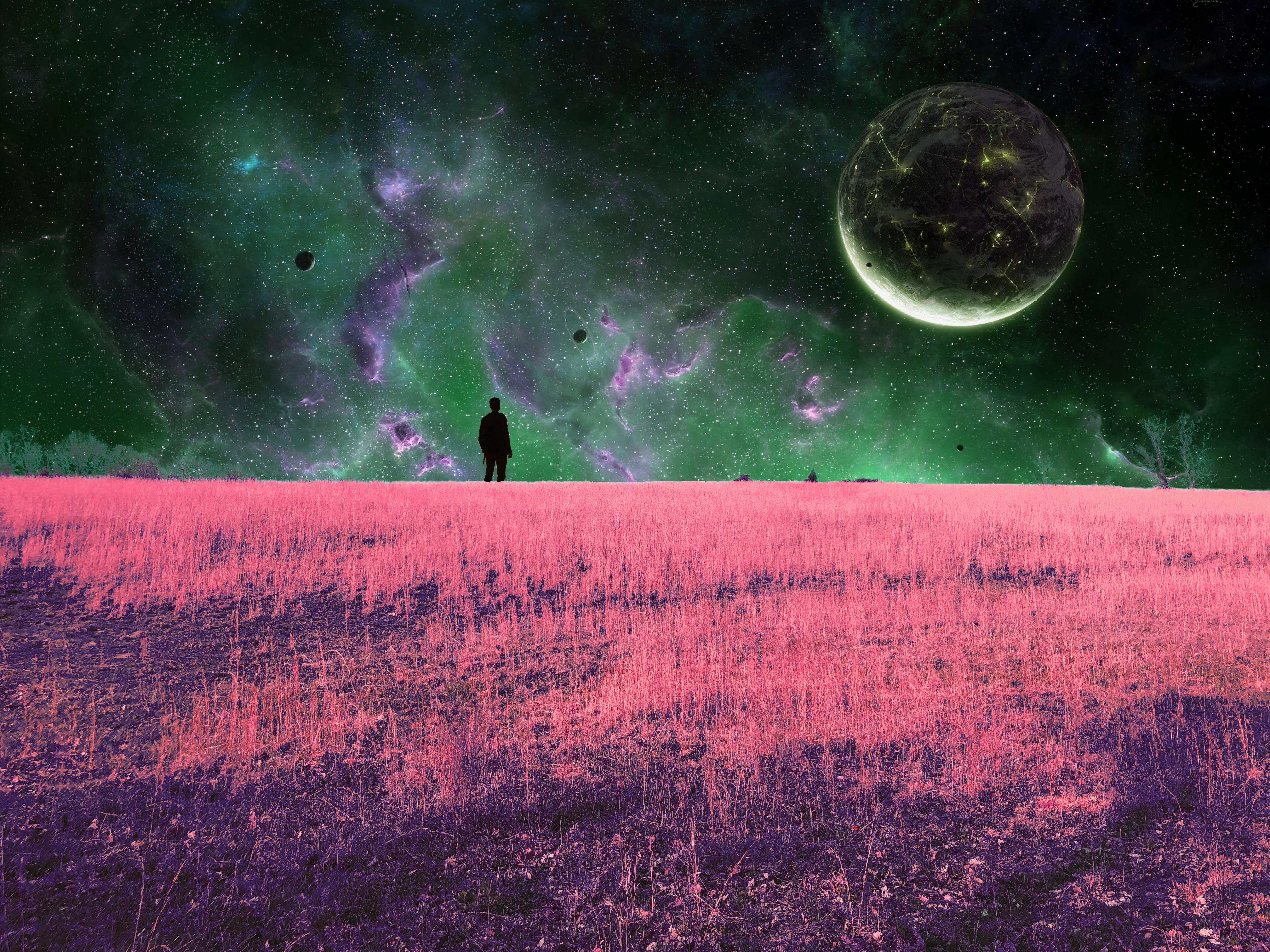 The Edge Wallpaper - Outer Space - HD Wallpaper 