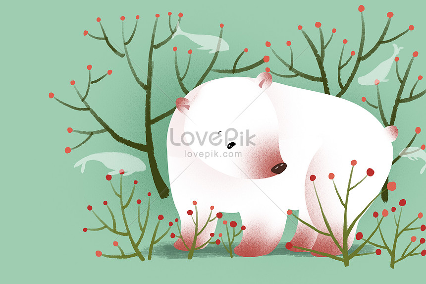 Wallpaper Segar Kecil Yang Hangat Foto - Illustration - HD Wallpaper 