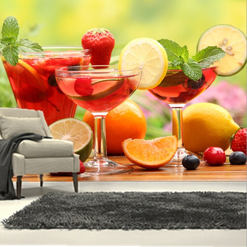 Hd Fruits Cocktail - HD Wallpaper 