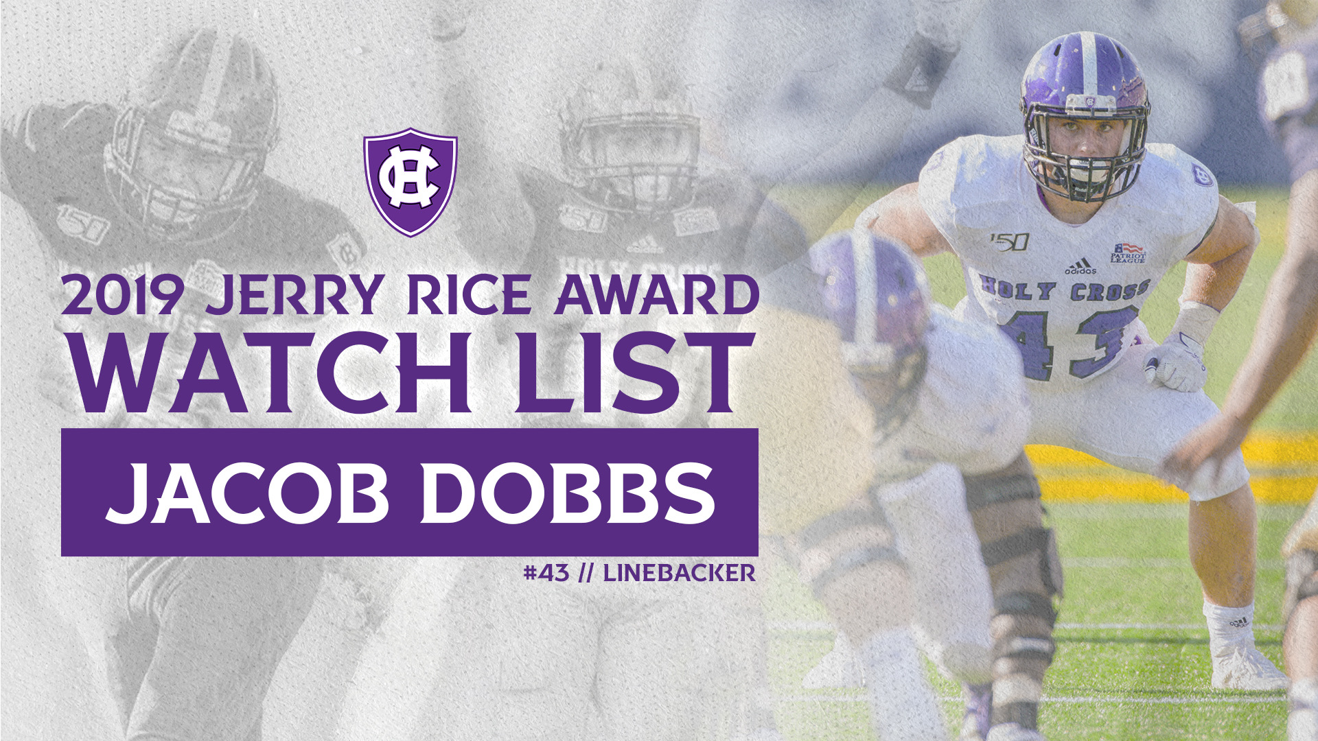 Jacob Dobbs, 2019 Jerry Rice Award Watch List - Sprint Football - HD Wallpaper 