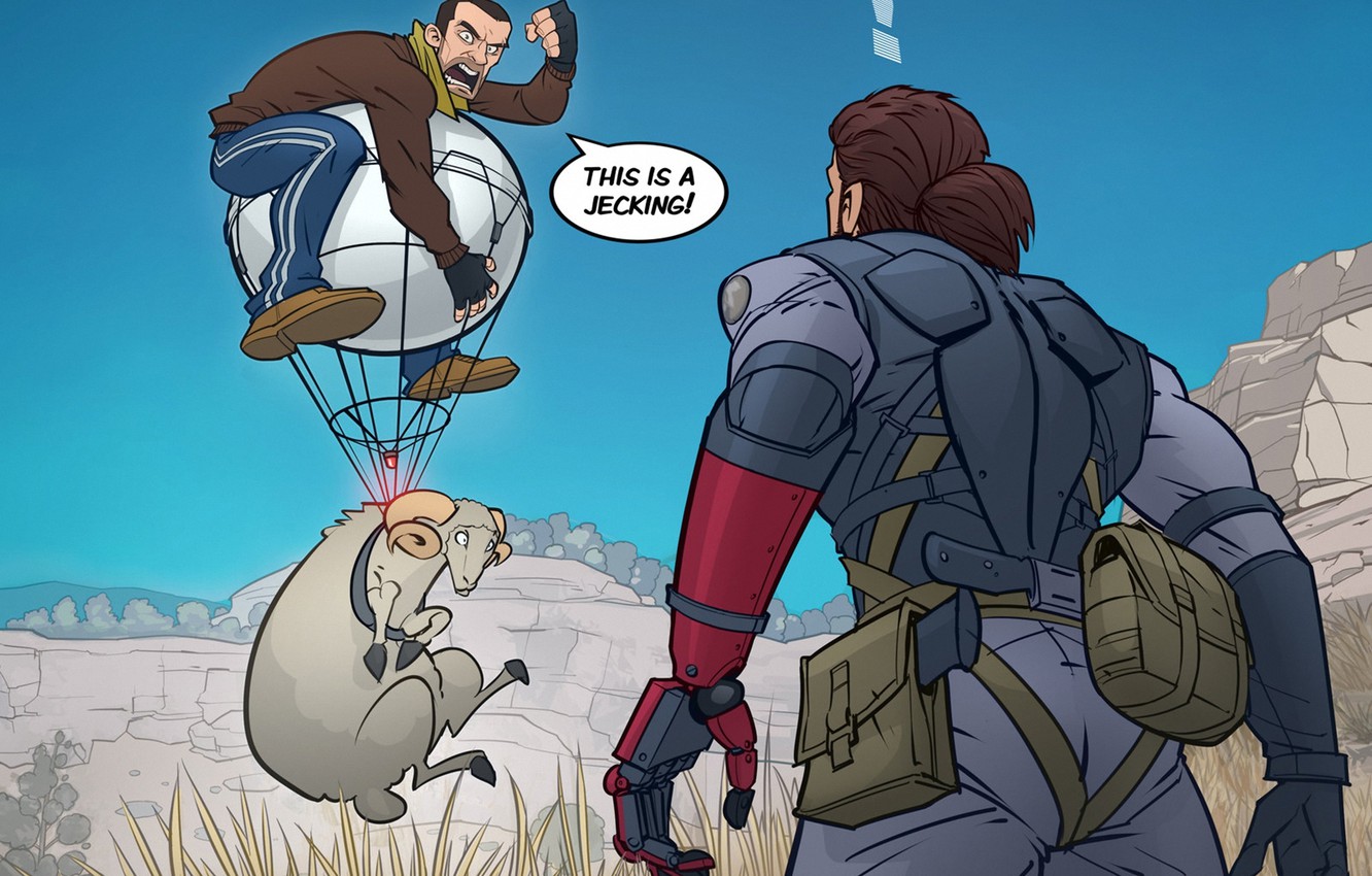 Photo Wallpaper Snake, Art, Crossover, Joke, Metal - Метал Гир Солид Обои - HD Wallpaper 