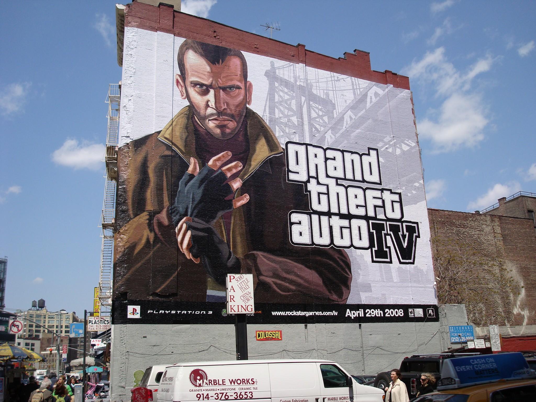 Grand Theft Auto Iv - HD Wallpaper 