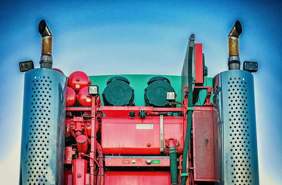 Truck, Exhaust, Stainless Steel, Chrome, Ganz, Polished, - Stainless Steel - HD Wallpaper 